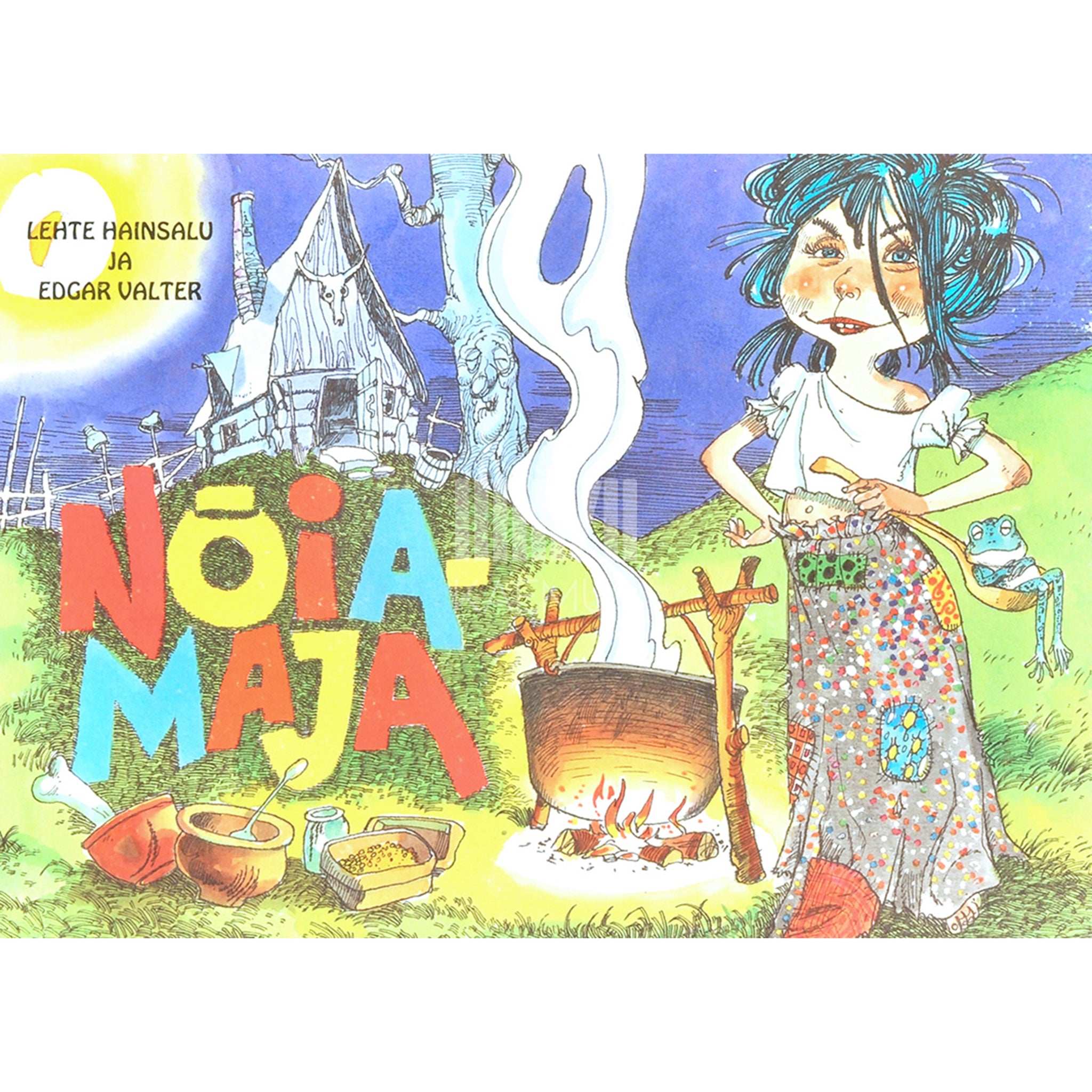 Lehte Hainsalu Nõiamaja. Luuletus lastele