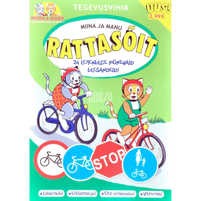 … - Tegevusvihik Miina ja Manu rattasõit