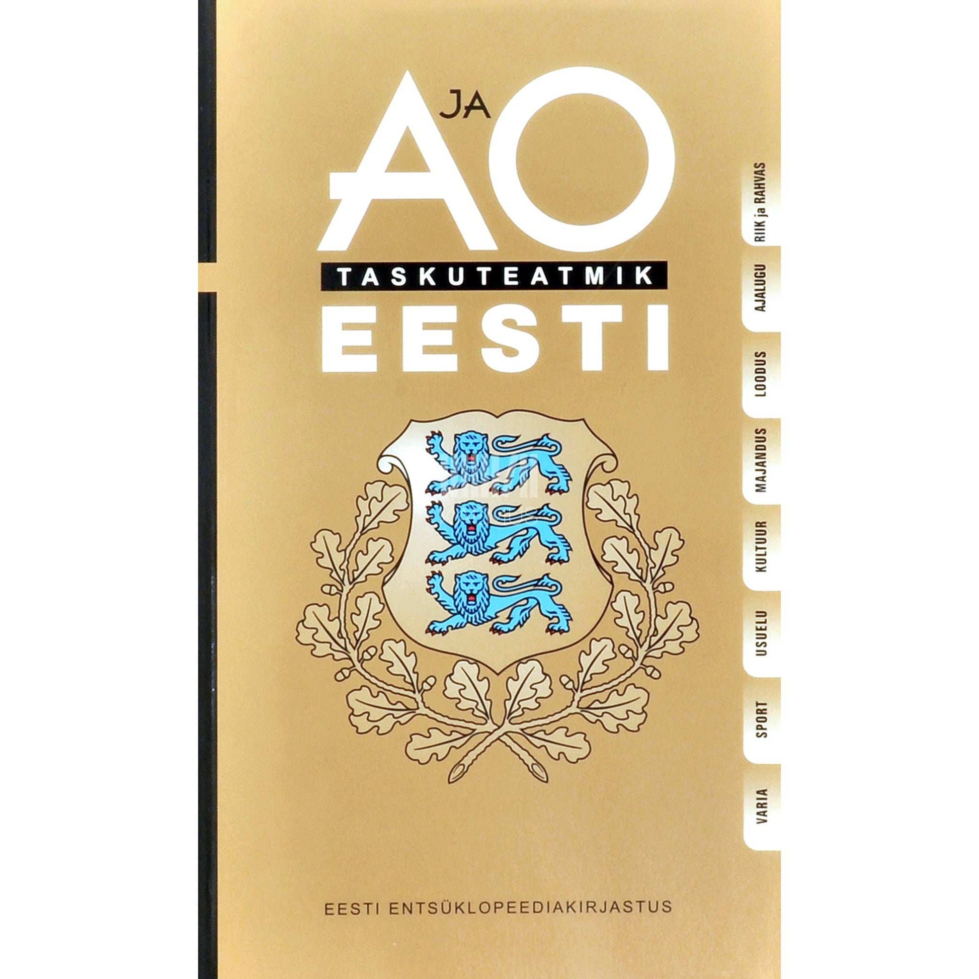 … - A ja O taskuteatmik. Eesti