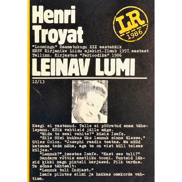 Henri Troyat - Leinav lumi