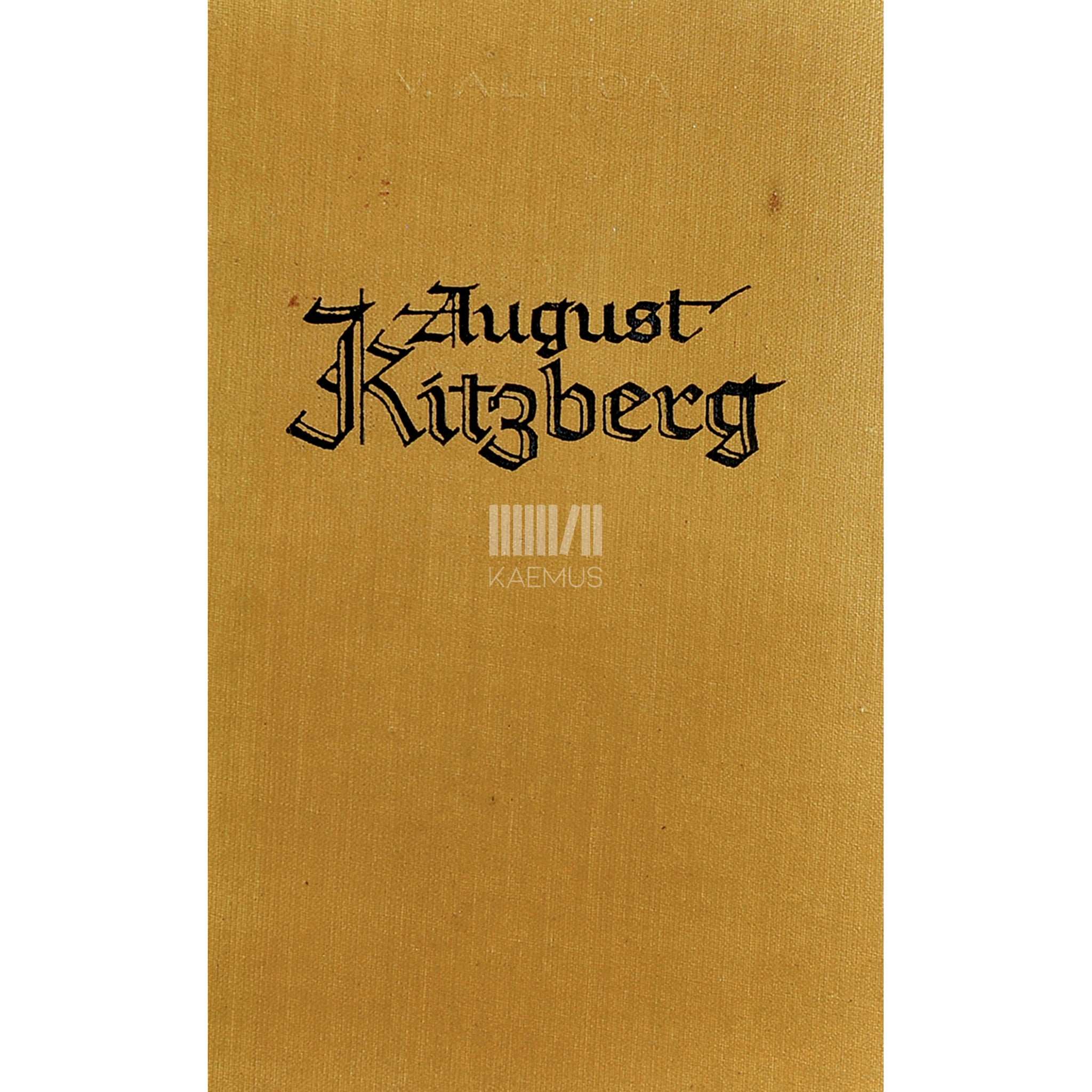 Villem Alttoa August Kitzberg