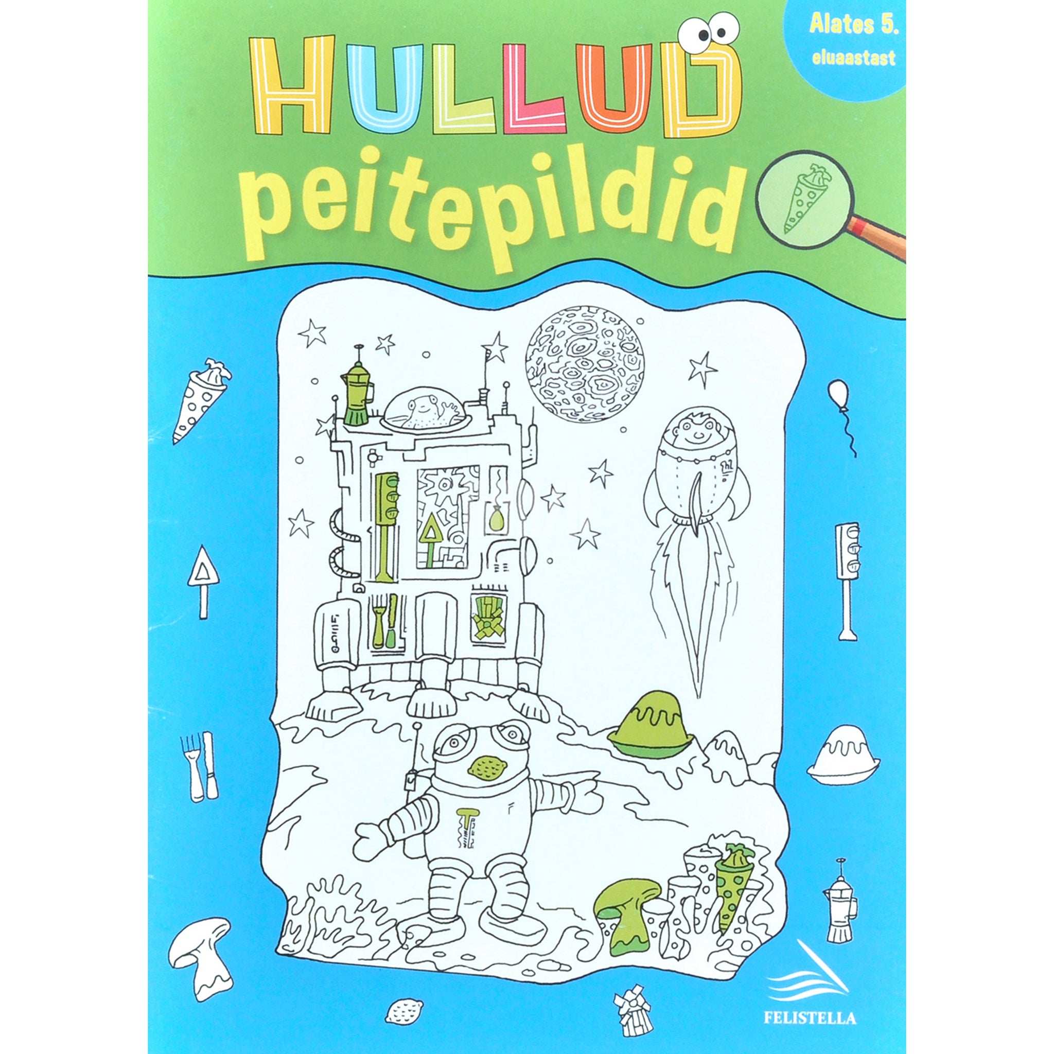 ... Hullud peitepildid. Sinine
