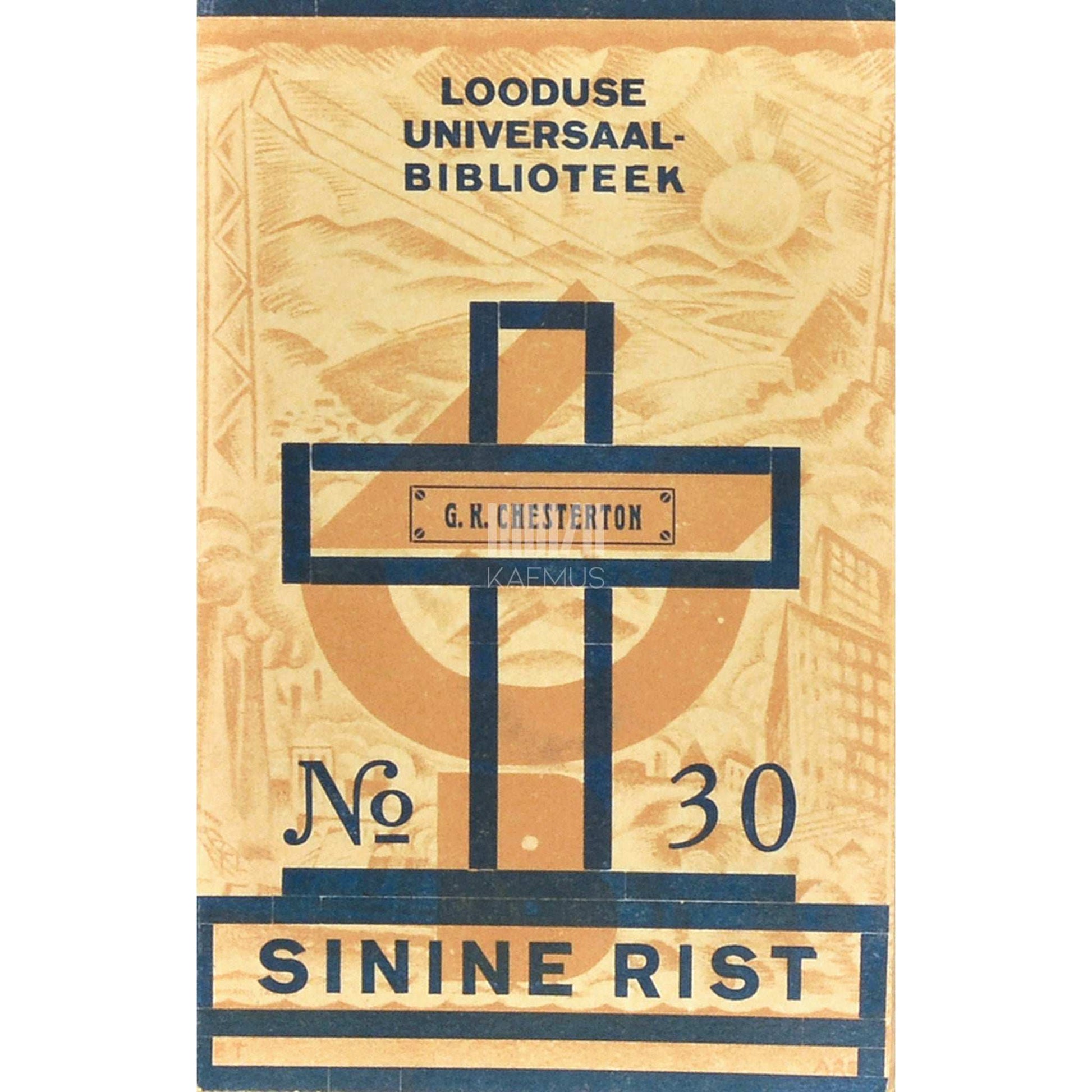 Gilbert Keith Chesterton - Sinine rist