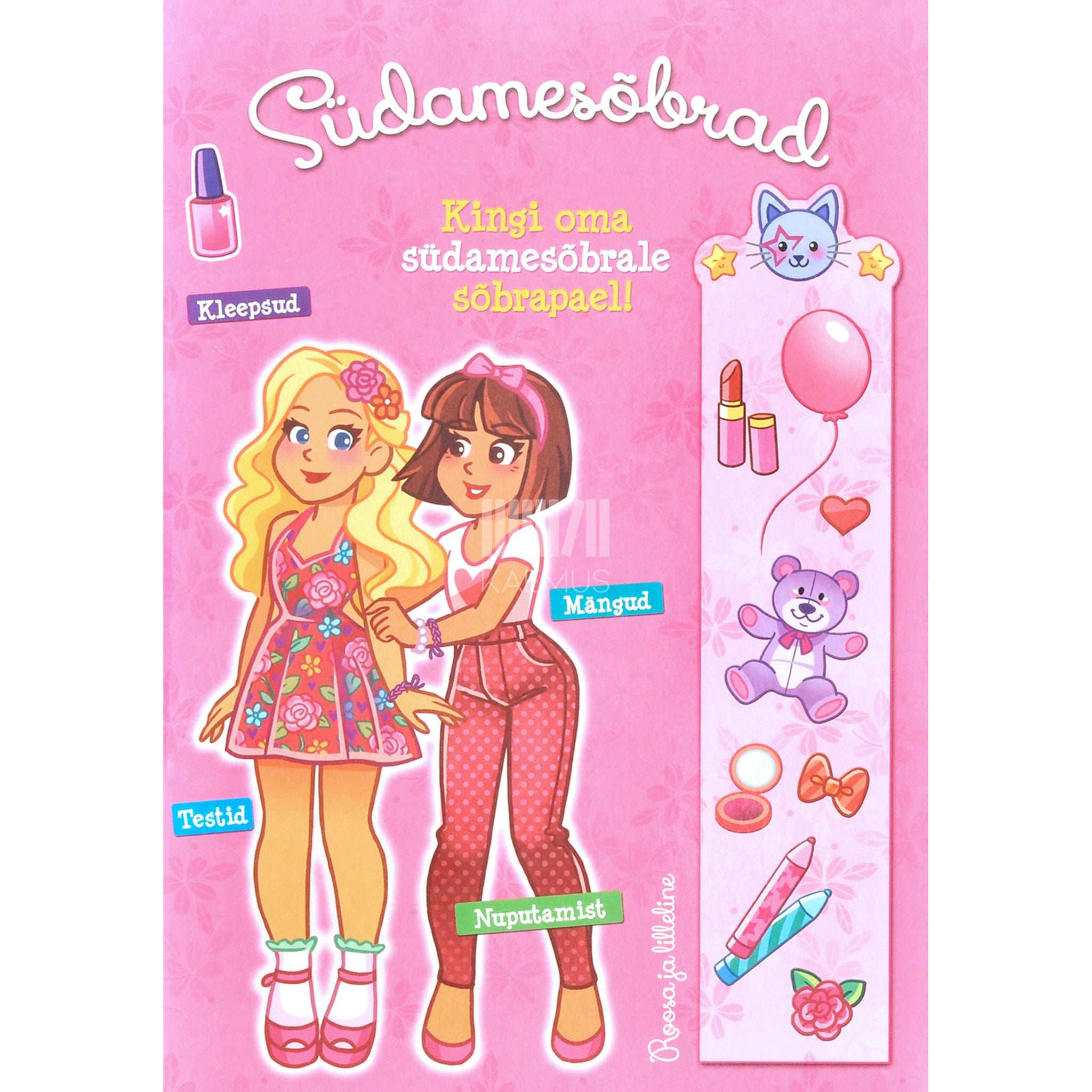 Cécile Marbehant Südamesõbrad. Roosa ja lilleline