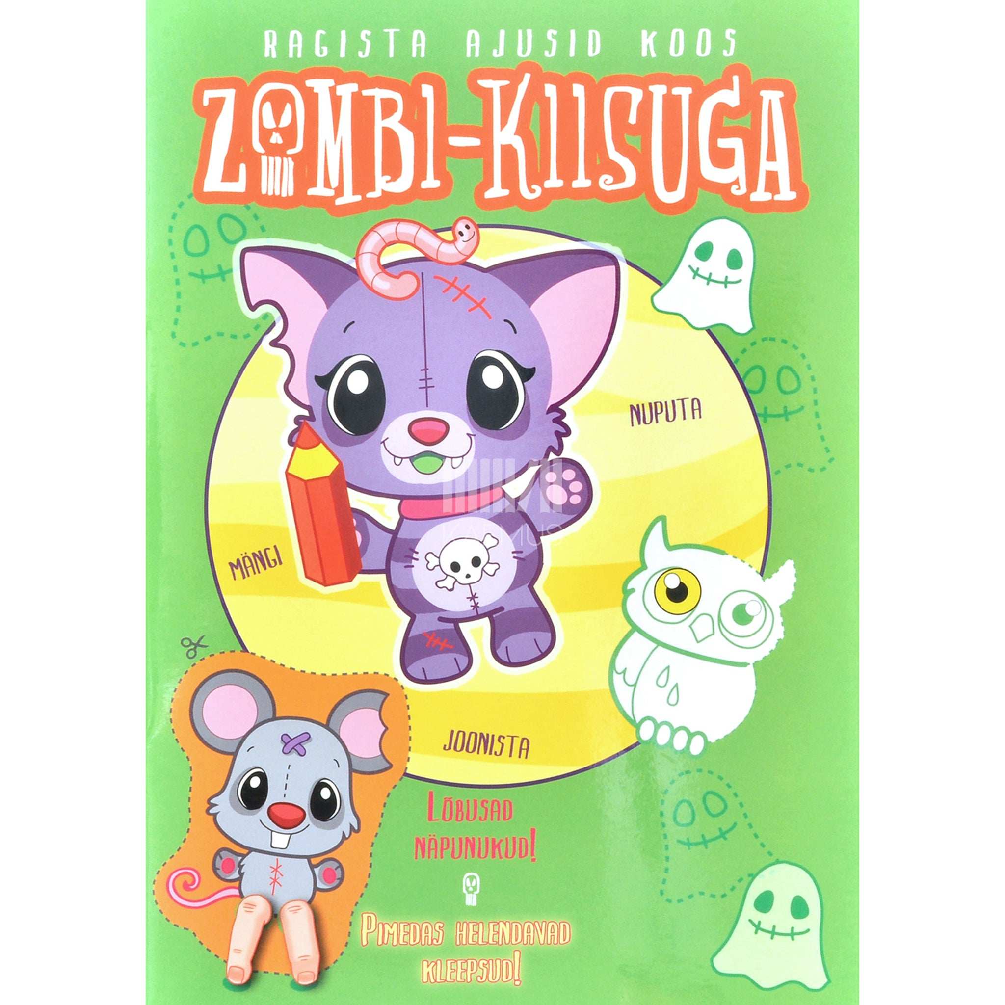 Monica Pierazzi Mitri Ragista ajusid koos zombi-kiisuga. Nuputa, mängi, joonista