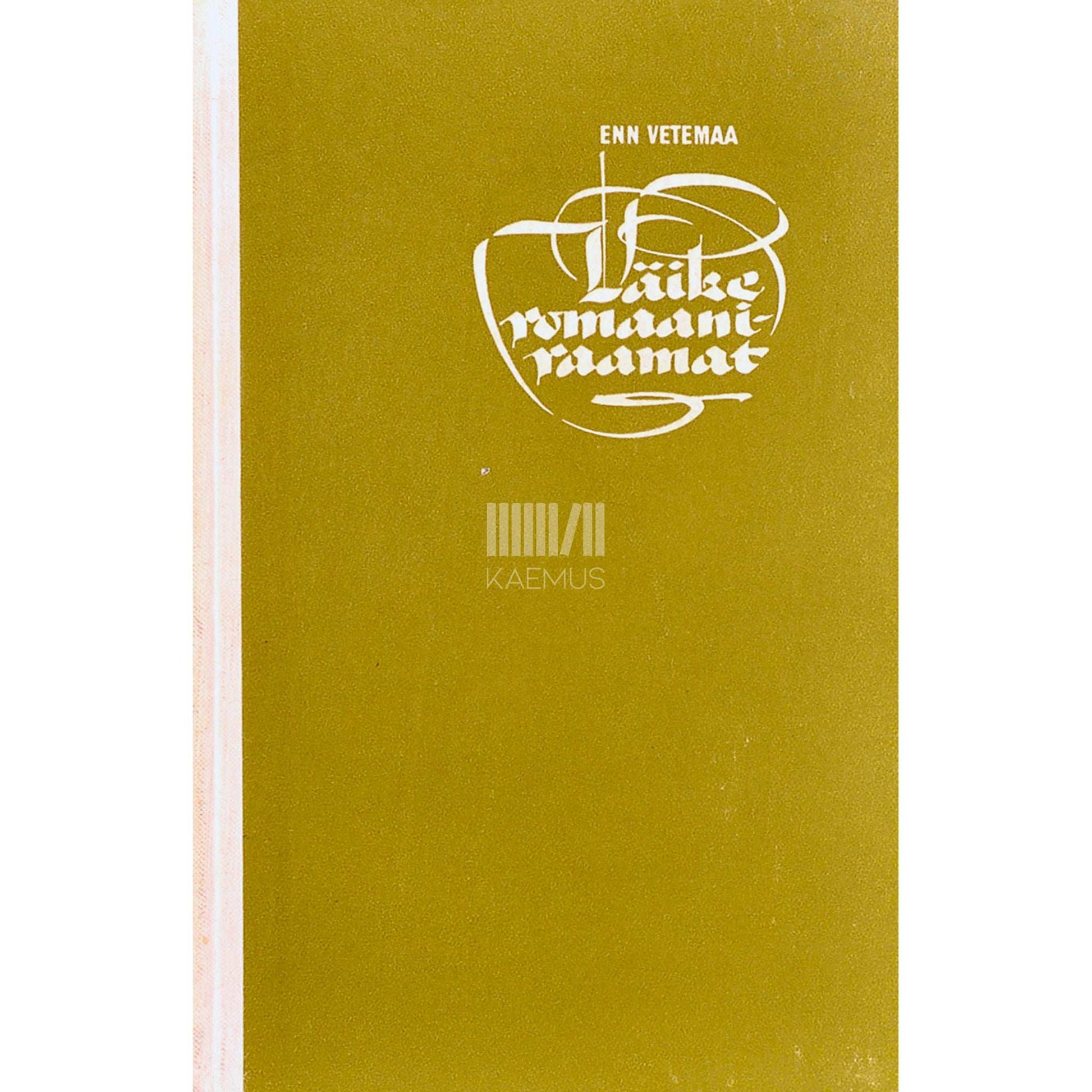 Enn Vetemaa - Väike romaaniraamat 1. osa