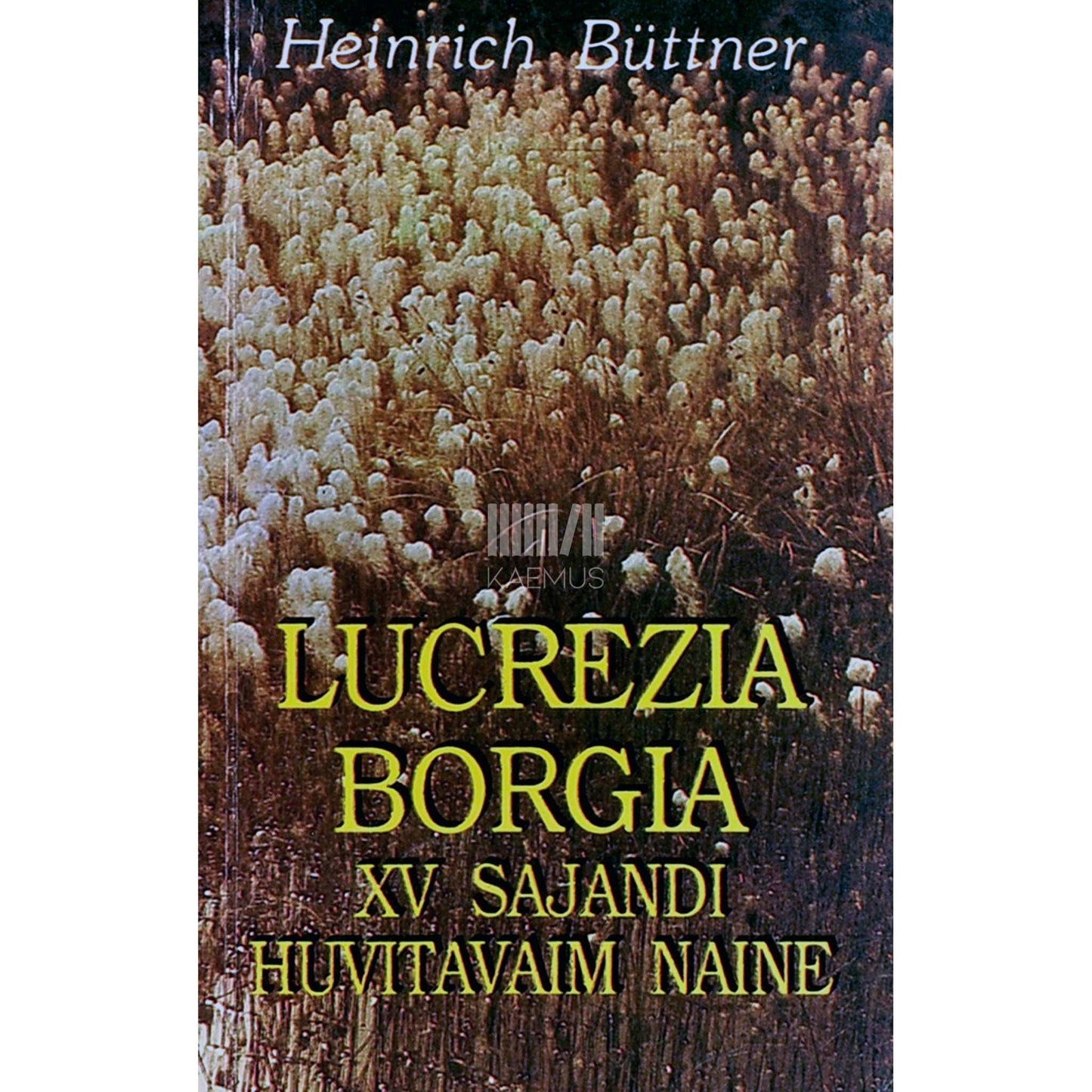 Heinrich Büttner - Lucrezia Borgia. XV sajandi huvitavaim naine