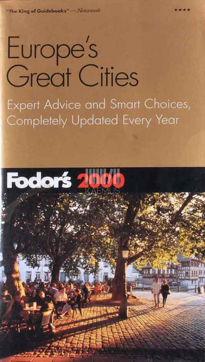 Fodor's Europe's Great Cities 2000 - Kaemus