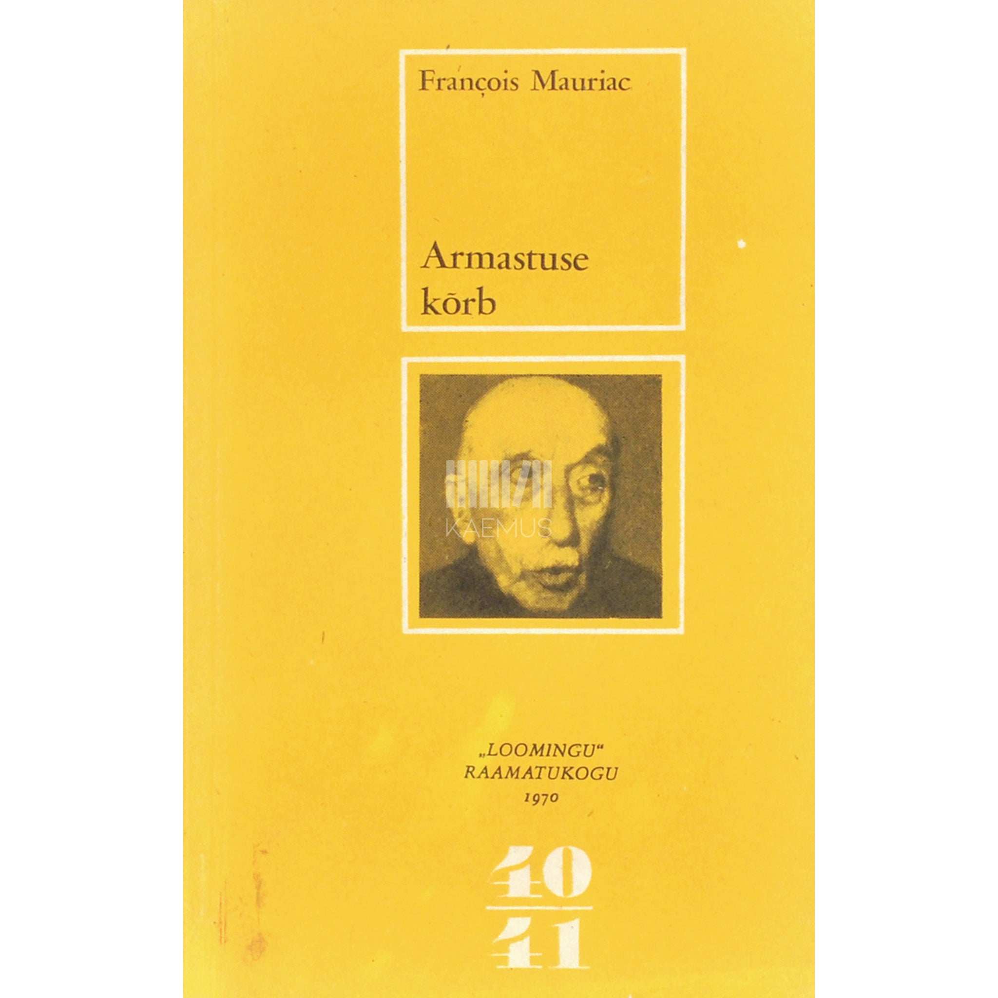 François Mauriac Armastuse kõrb