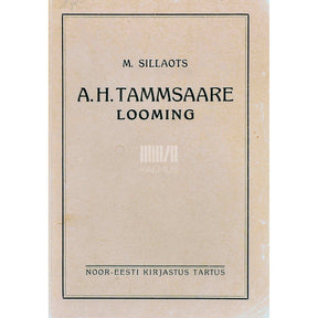 Marta Sillaots A. H. Tammsaare looming
