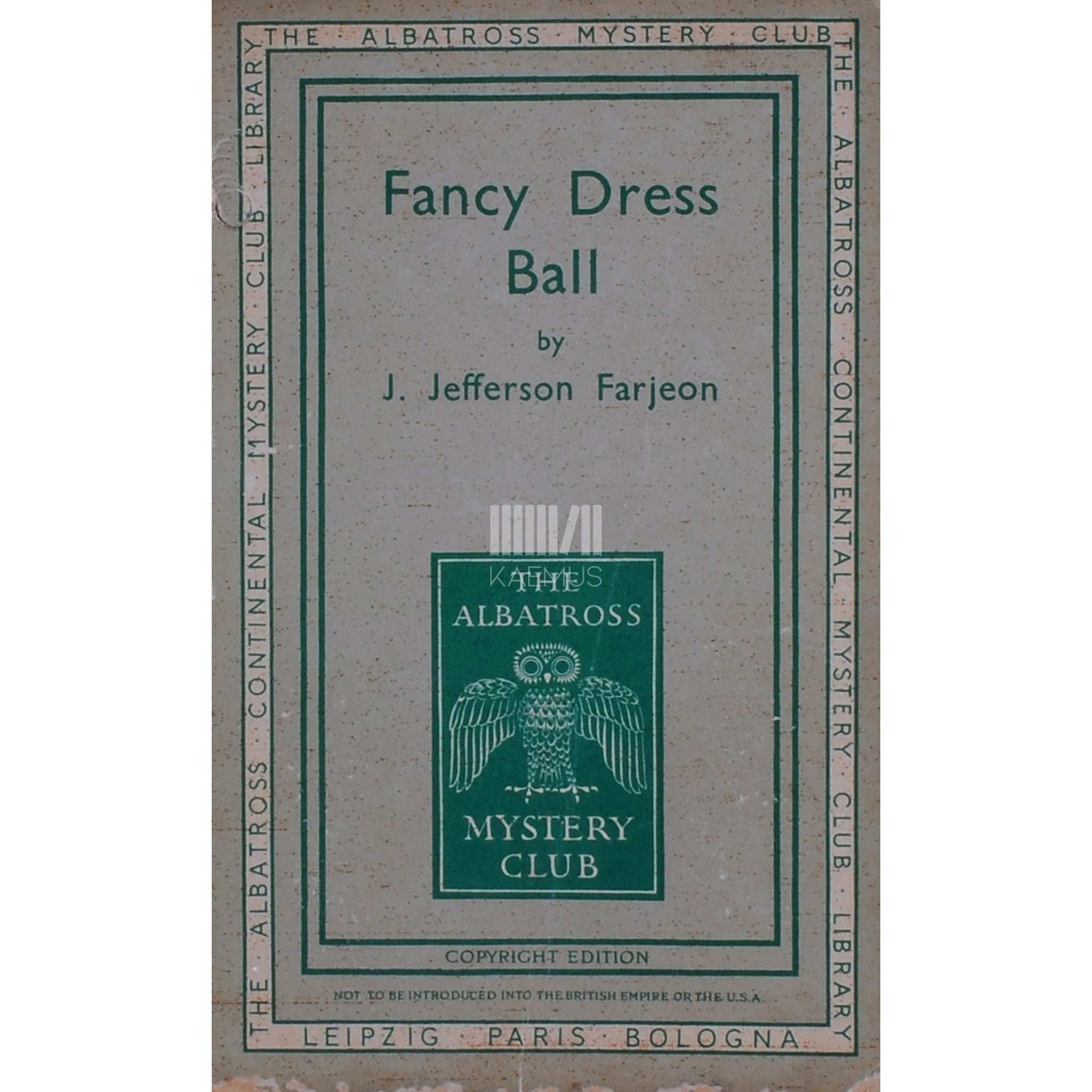 J. Jefferson Farjeon Fancy Dress Ball