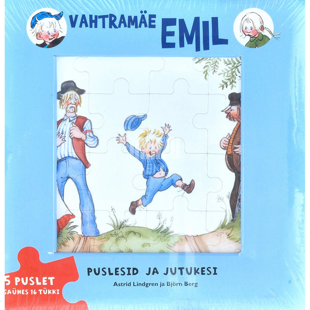 Astrid Lindgren - Vahtramäe Emil. Puslesid ja jutukesi