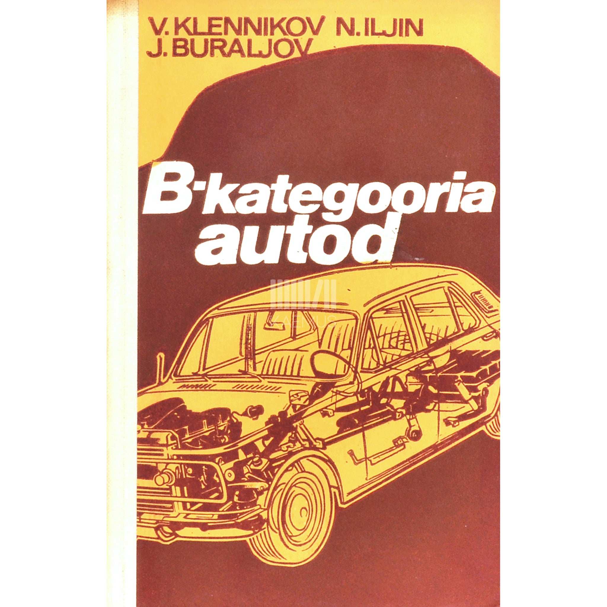 Vladimir Klennikov B-kategooria autod. Autojuhi õpik