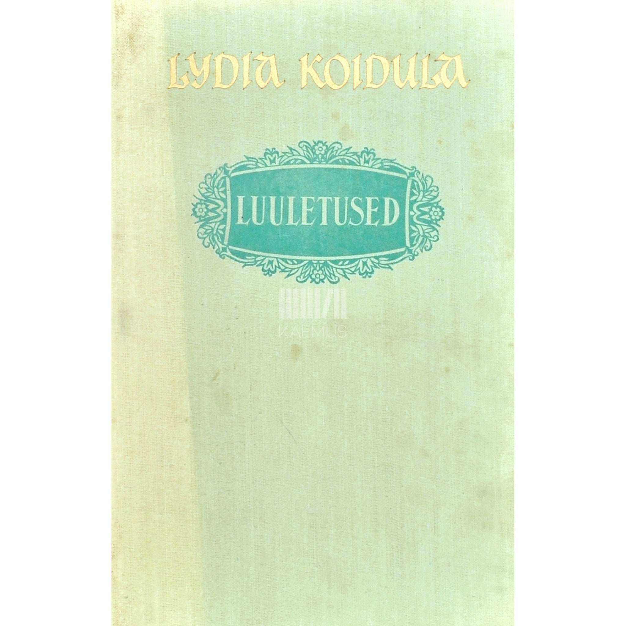 Lydia Koidula Luuletused