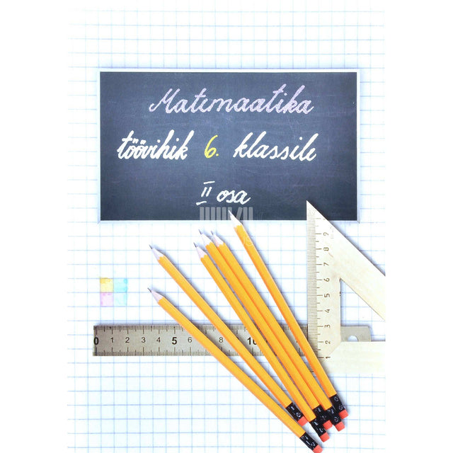 Malle Saks - Matemaatika töövihik 6. klassile 2. osa