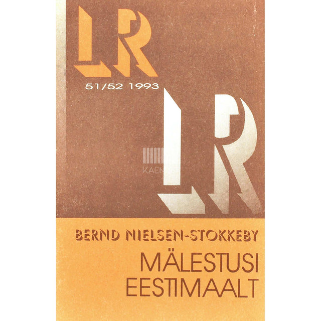 Bernd Nielsen-Stokkeby - Mälestusi Eestimaalt. Katkendid