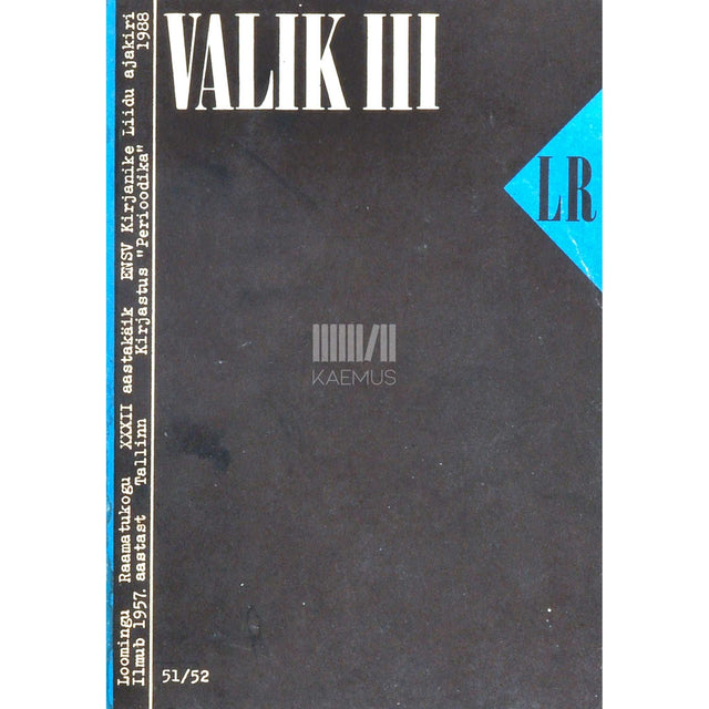 … - Valik. Esseid maailmakirjandusest 3. osa