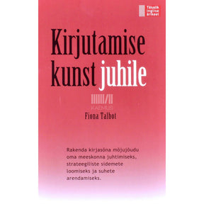 Fiona Talbot Kirjutamise kunst juhile