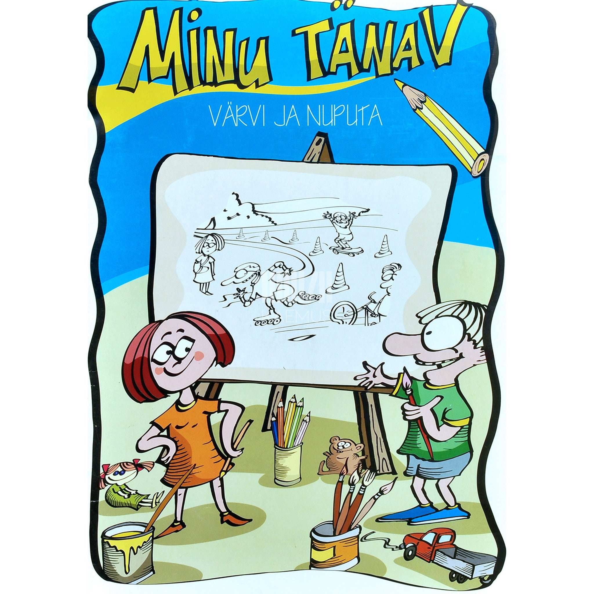 … Minu tänav. Värvi ja nuputa