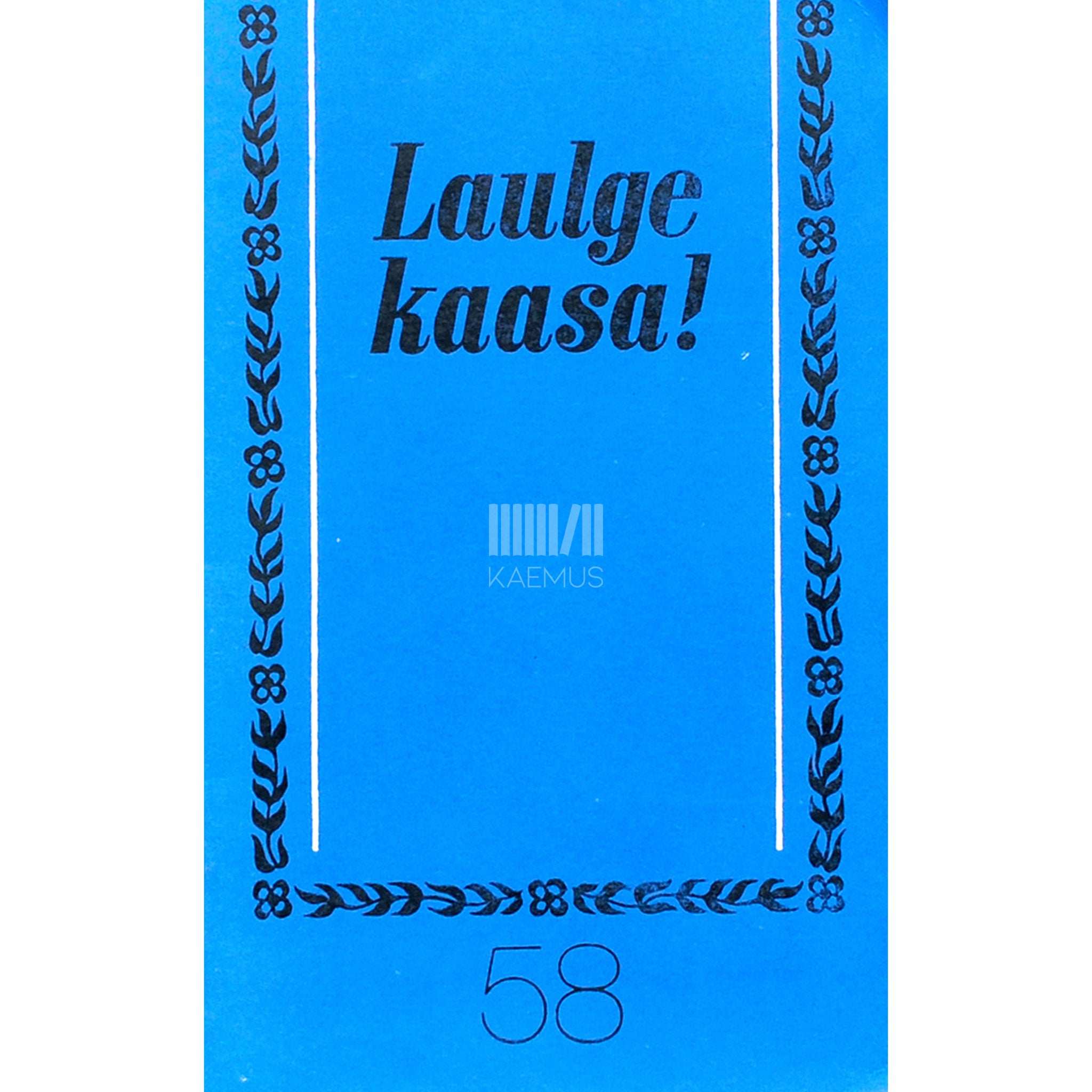 ... Laulge kaasa 58. osa