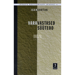 Jaan Sootak Varavastased süüteod. Õppevahend õigusteaduskonna üliõpilastele