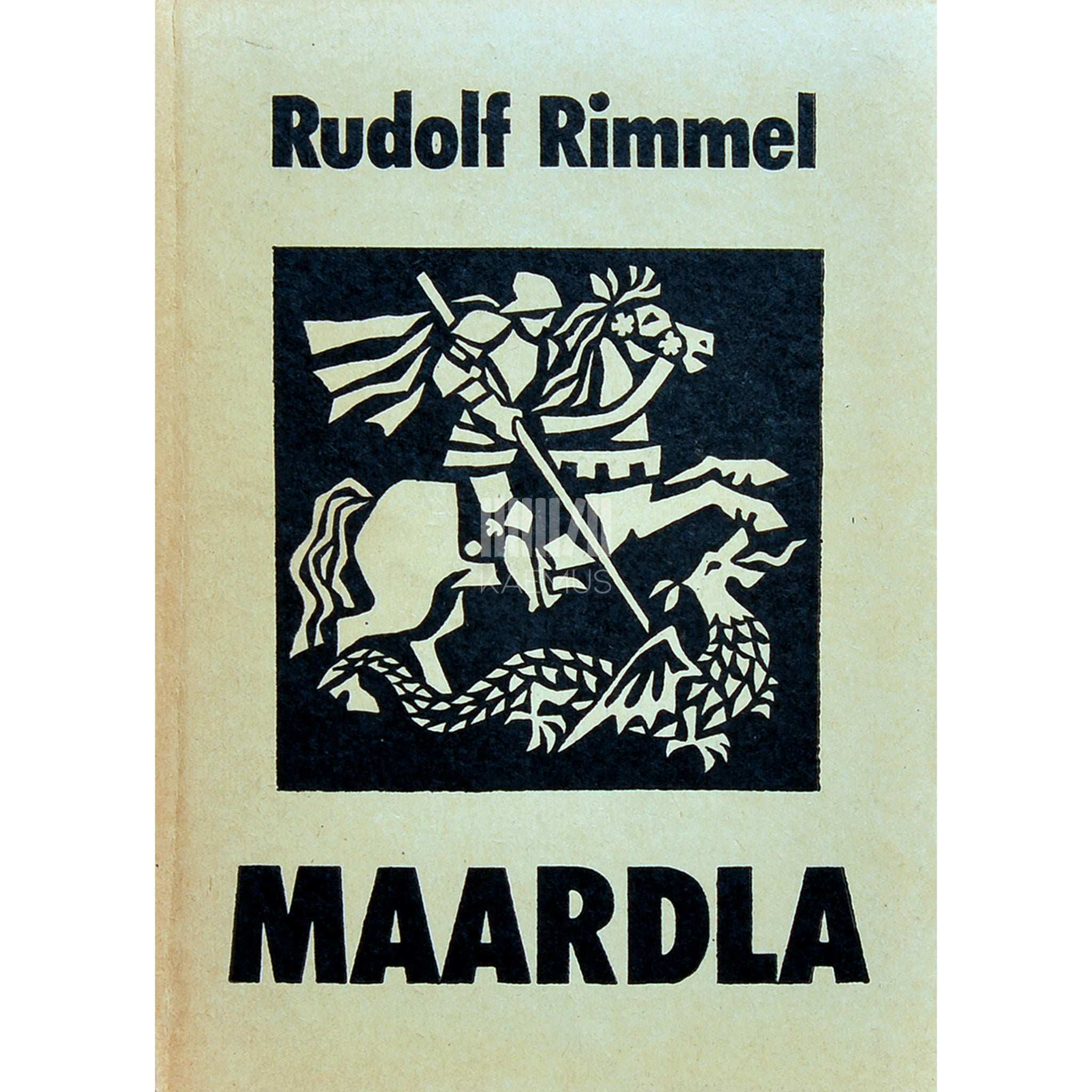 Rudolf Rimmel Maardla. Poeem