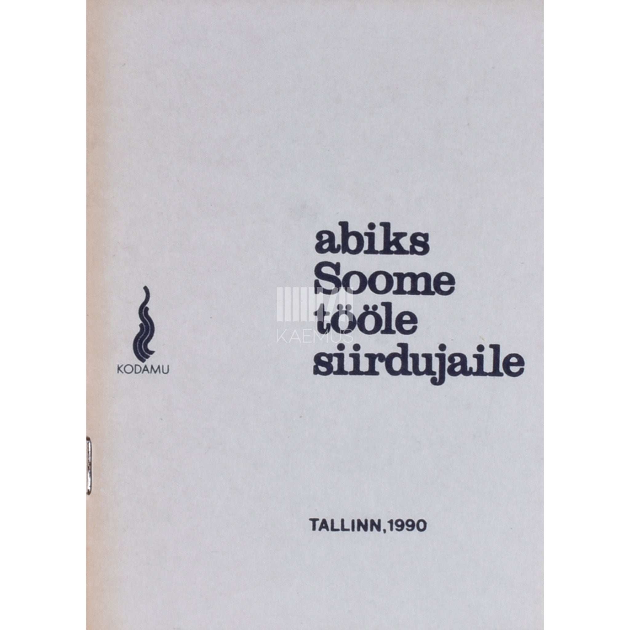 … Abiks Soome tööle siirdujaile