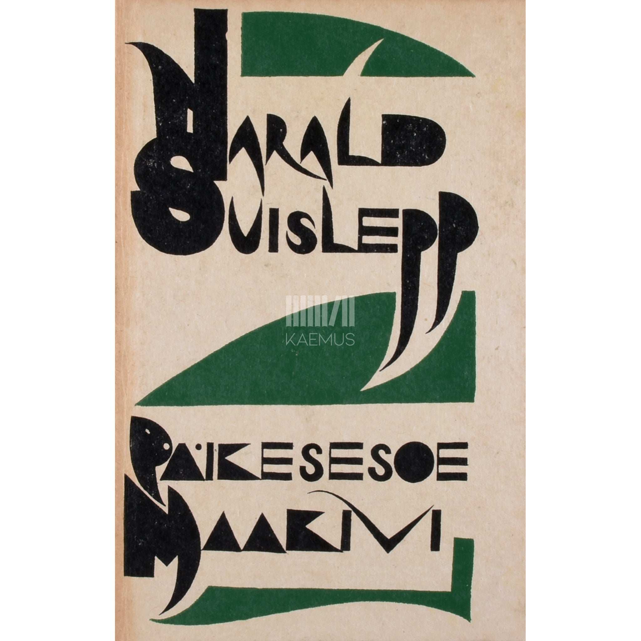 Harald Suislepp Päikesesoe maakivi