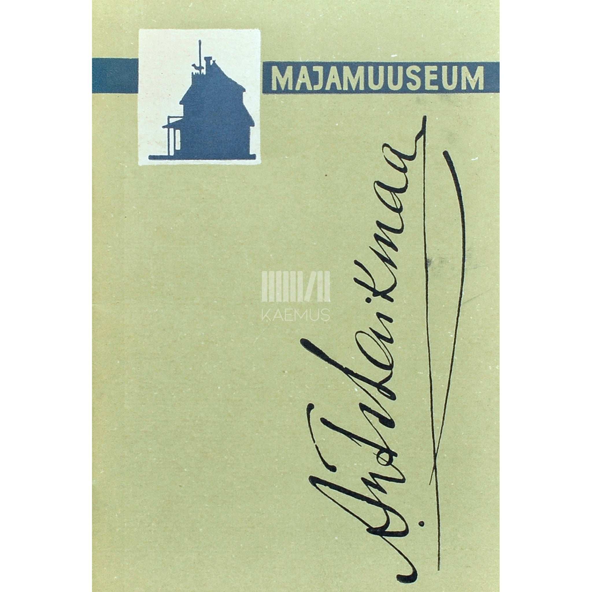 … Ants Laikmaa majamuuseum, Taebla Haapsalu rajoon. Ekskursioonijuht