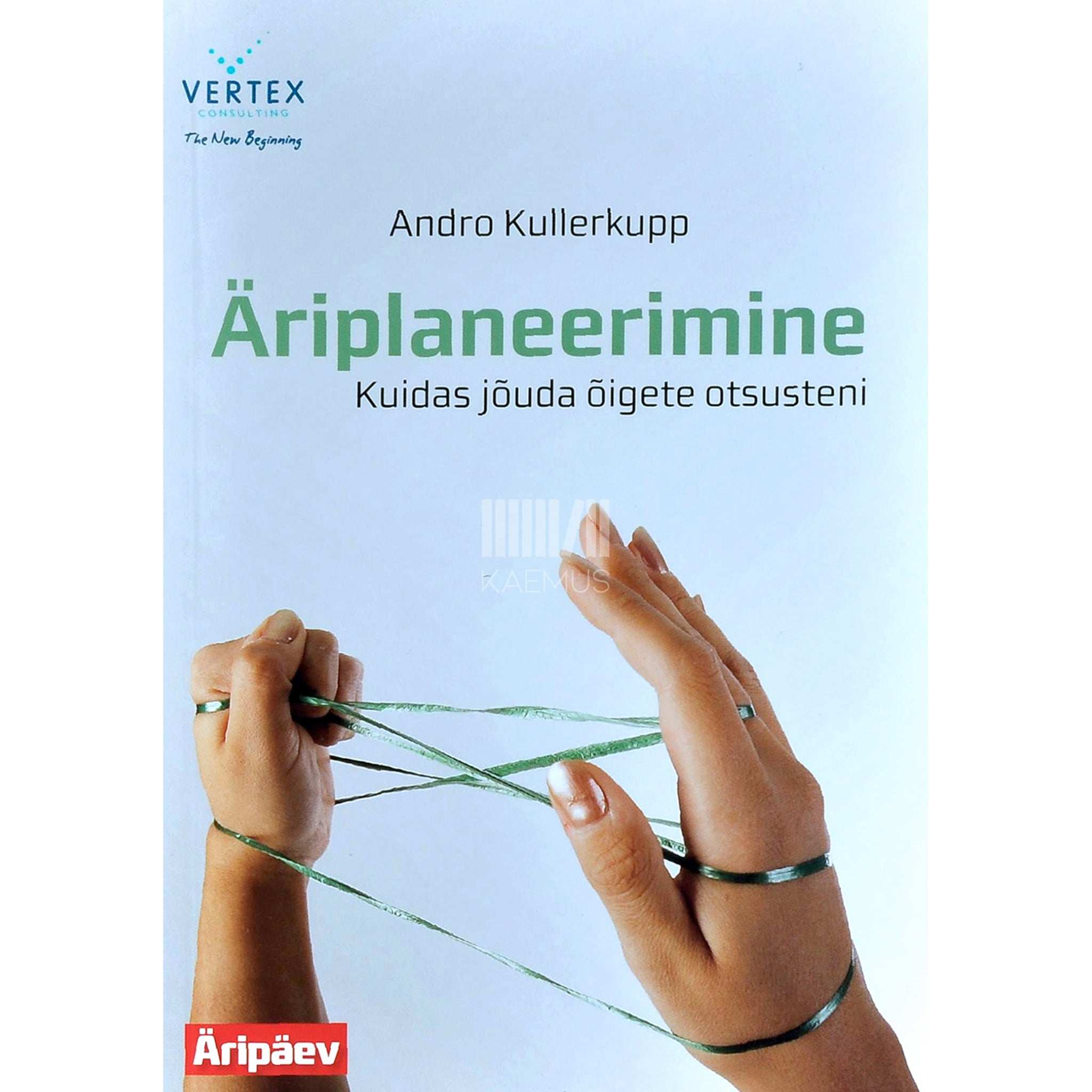 Andro Kullerkupp Äriplaneerimine. Kuidas jõuda õigete otsusteni