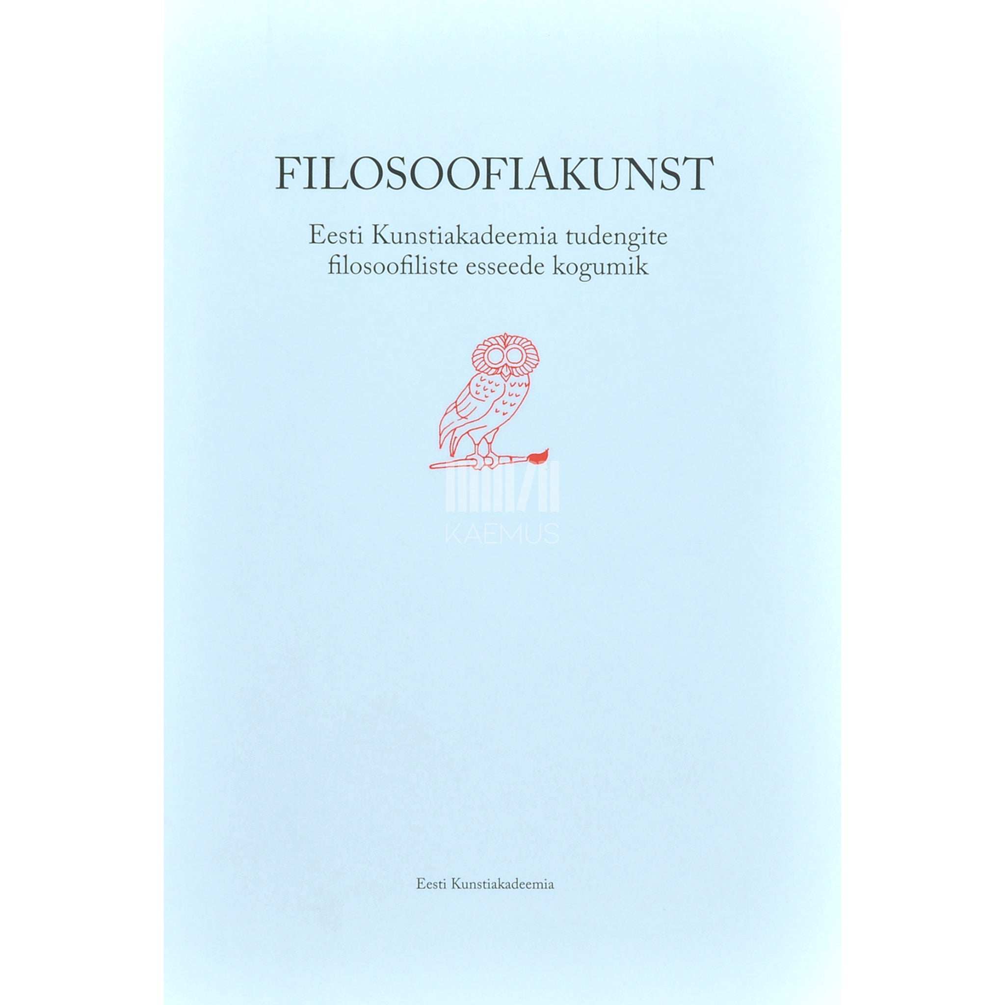 Leo Luks Filosoofiakunst. Eesti Kunstiakadeemia tudengite …