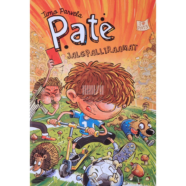 Timo Parvela - Pate jalgpalliraamat