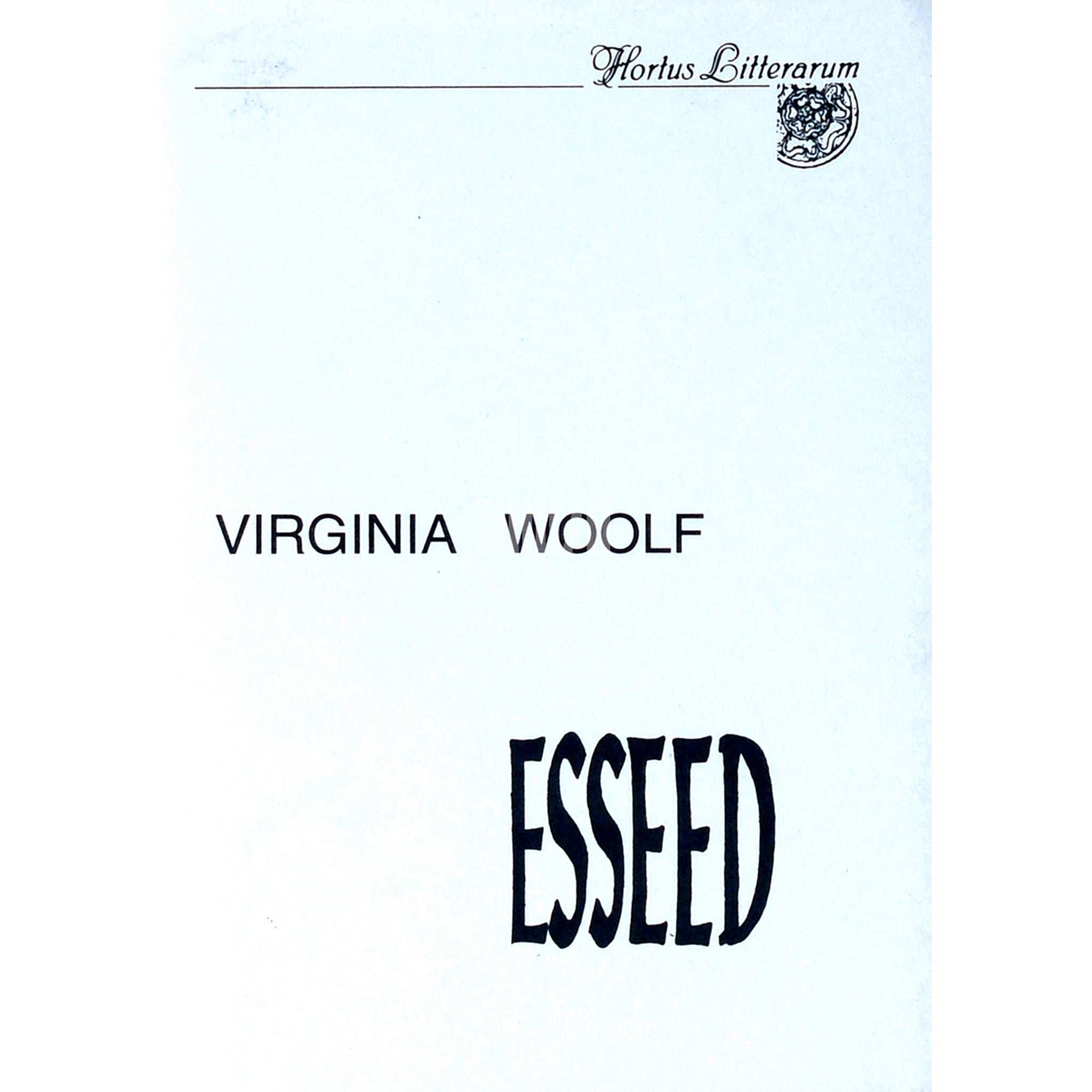 Virginia Woolf Esseed