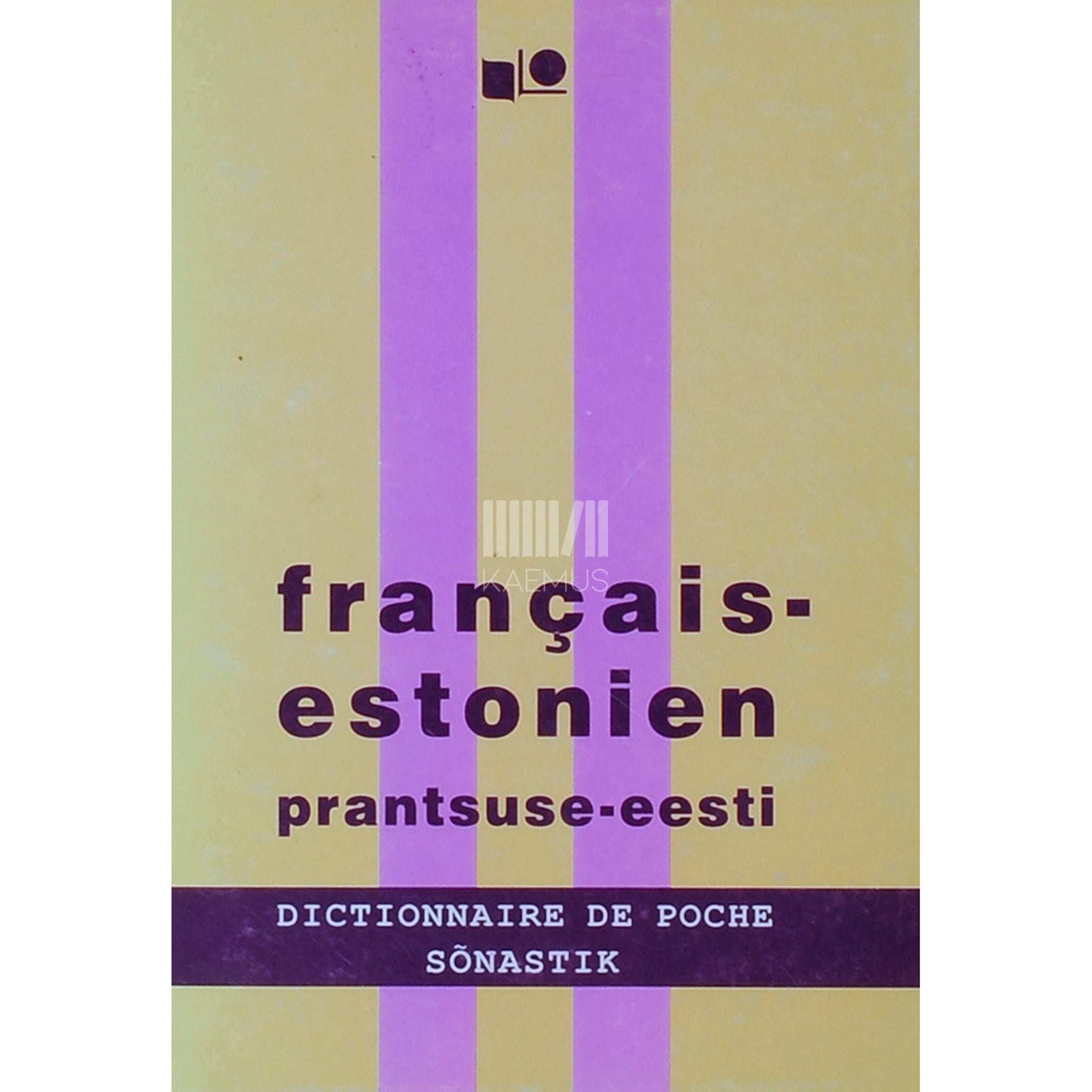 Triin Sinissaar Francais-estonien dictionnaire de poche. Prantsuse-eesti sõnastik