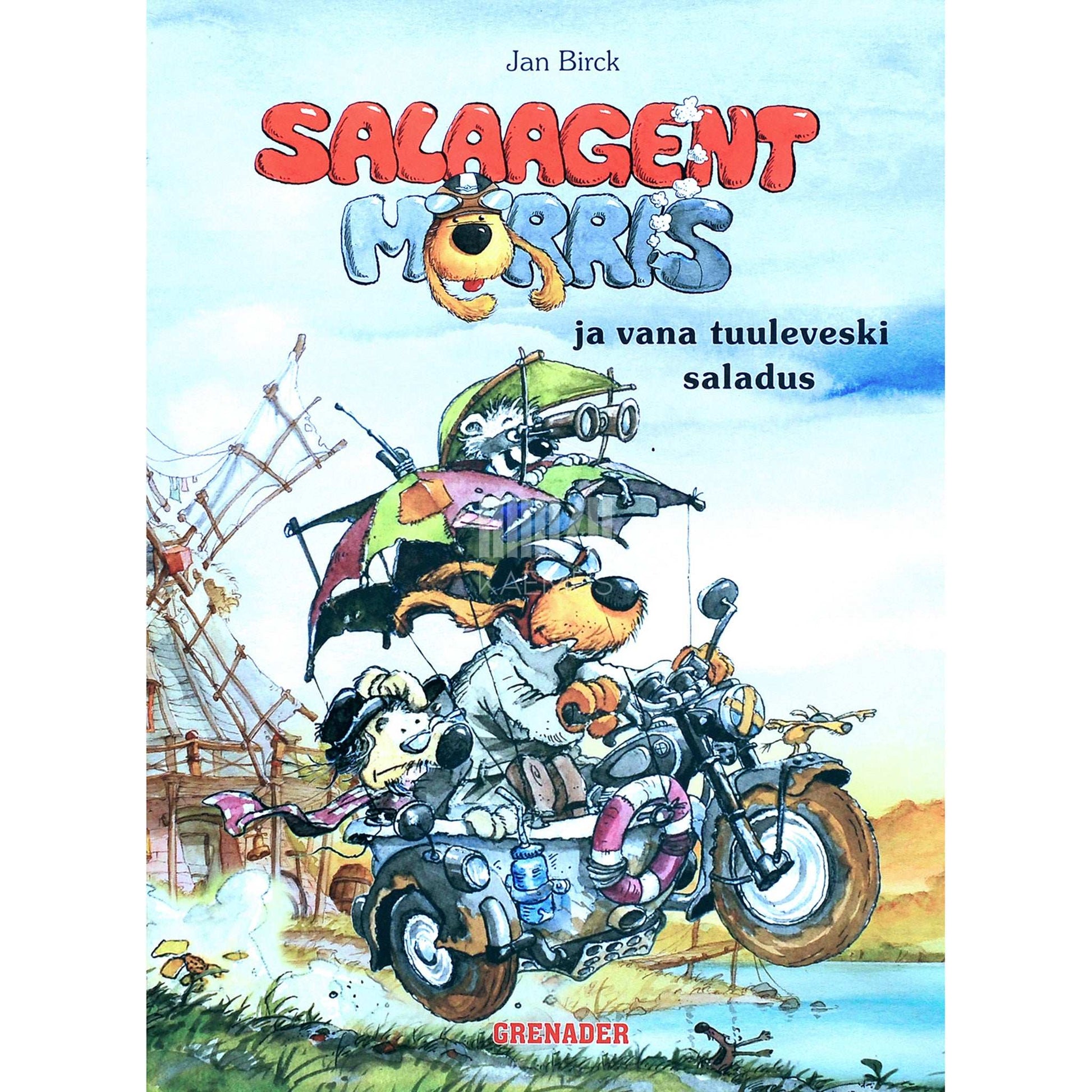 Jan Birck - Salaagent Morris ja vana tuuleveski saladus. Põnevik piltides