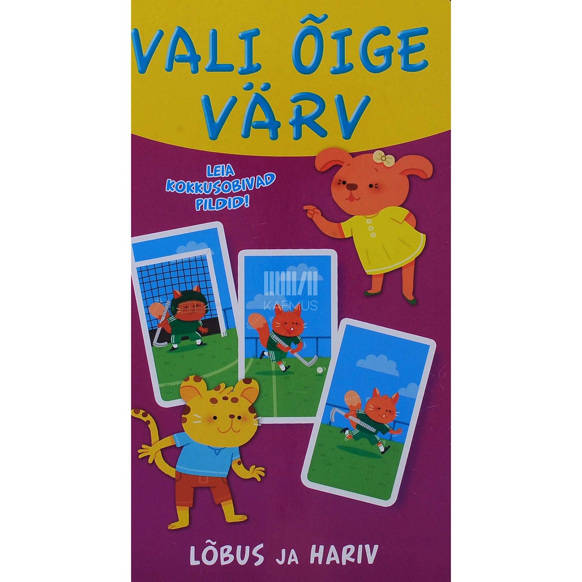 Maëlle Cheval - Vali õige värv. Leia kokkusobivad pildid!