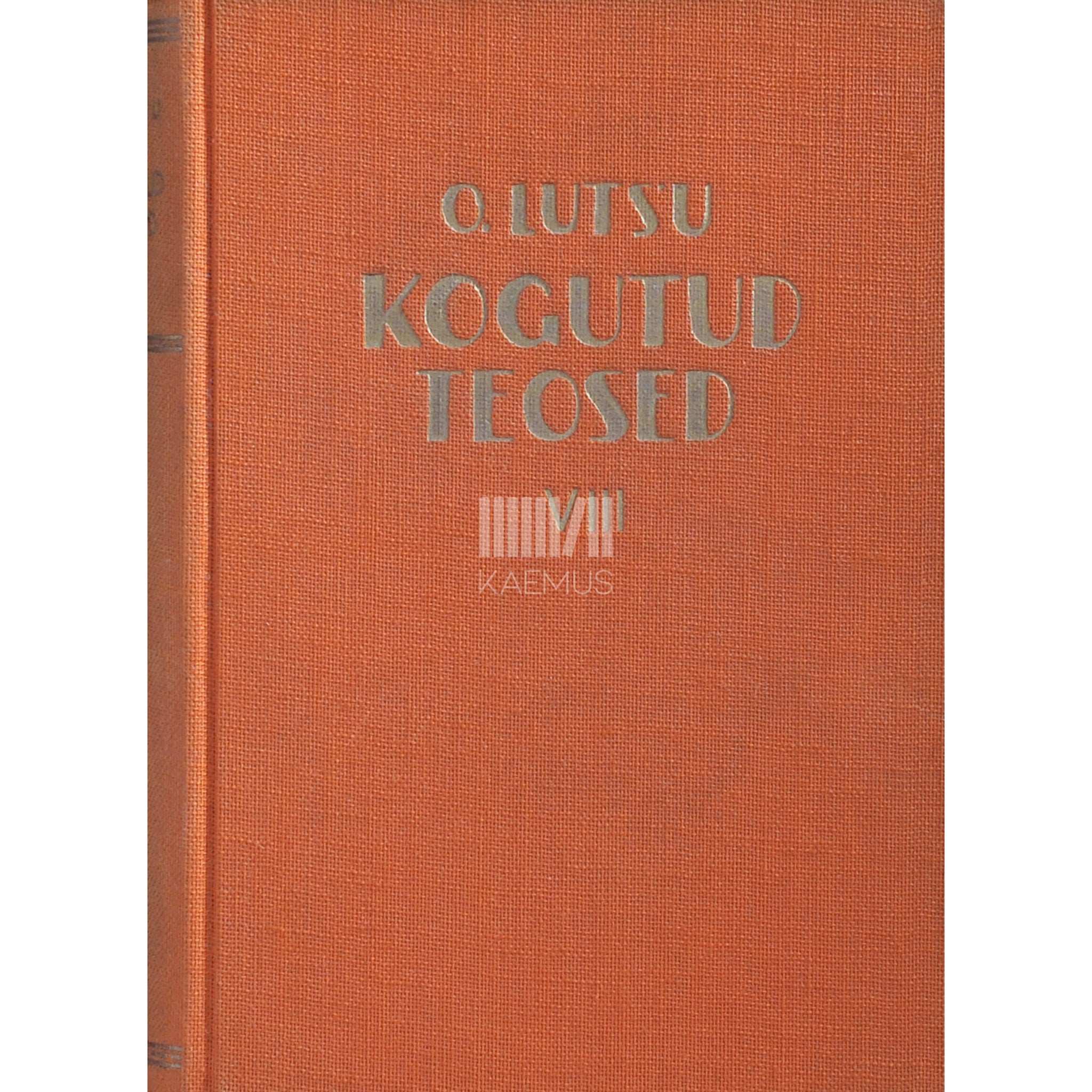 Oskar Luts Olga Nukrus. Ants Lintner