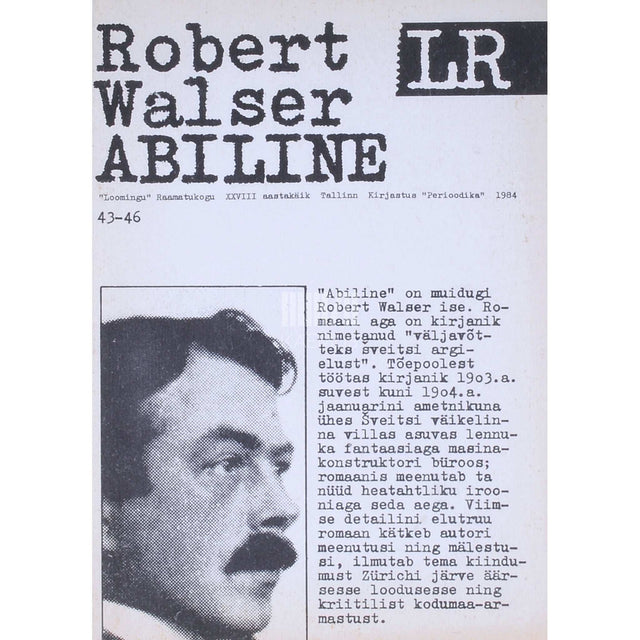 Robert Walser - Abiline