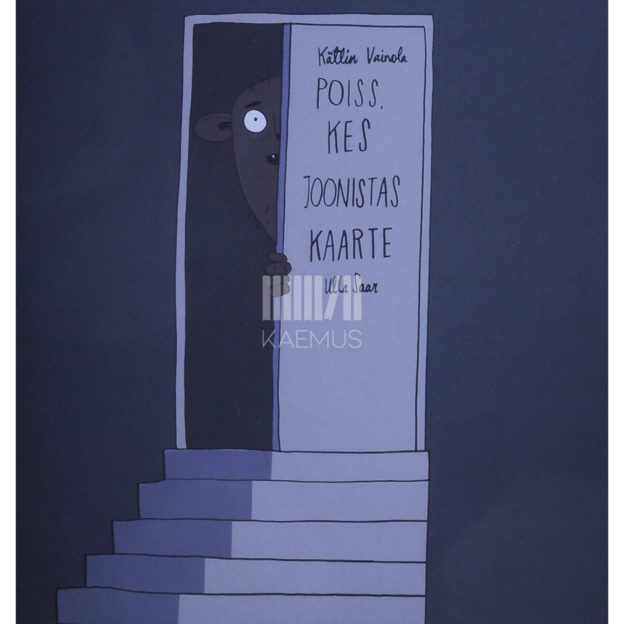 Kätlin Vainola Poiss, kes joonistas kaarte