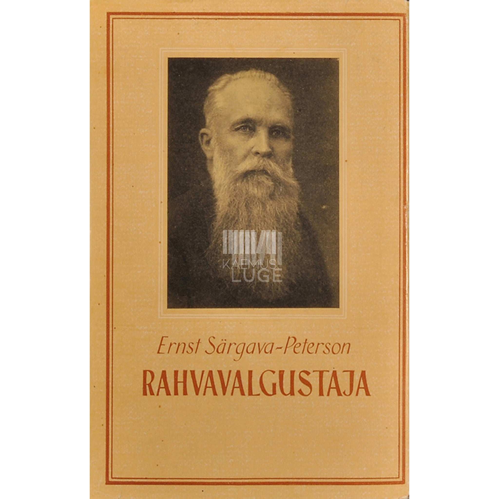 Ernst Peterson-Särgava Rahvavalgustaja