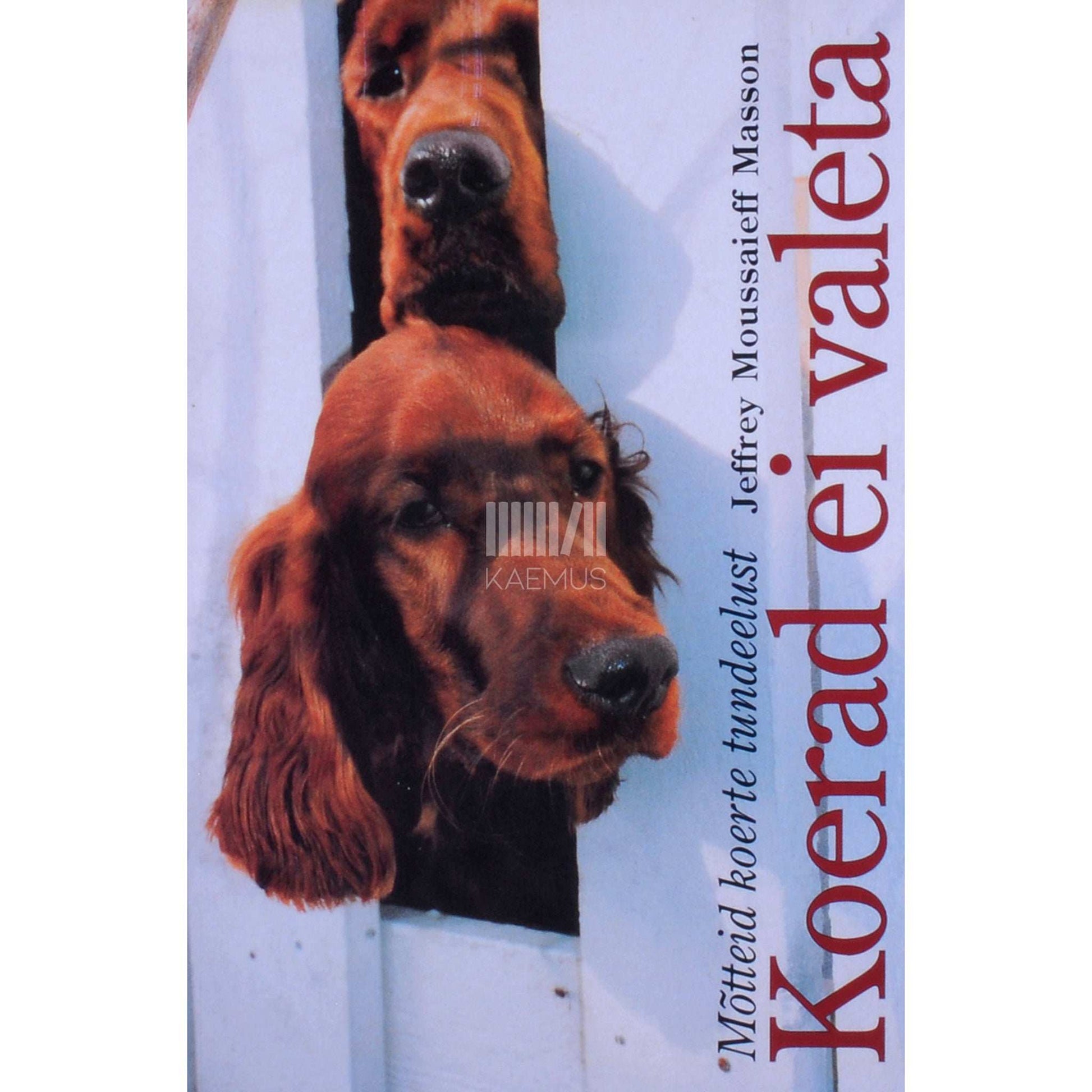 Jeffrey Moussaieff Masson - Koerad ei valeta. Mõtteid koerte tundeelust