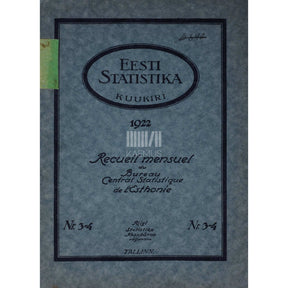 ... Eesti Statistika kuukiri 3.-4. osa