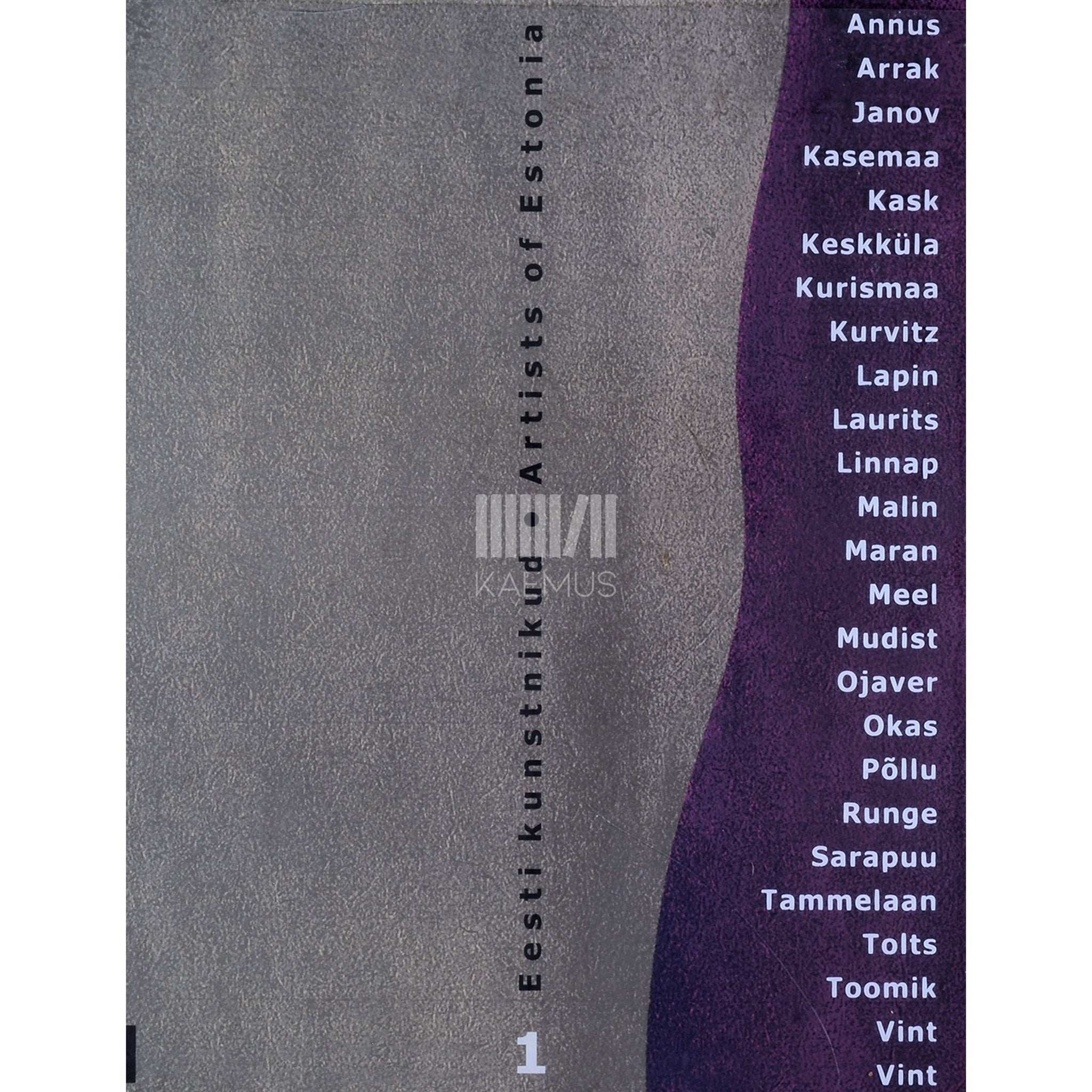 ... Eesti kunstnikud 1. osa