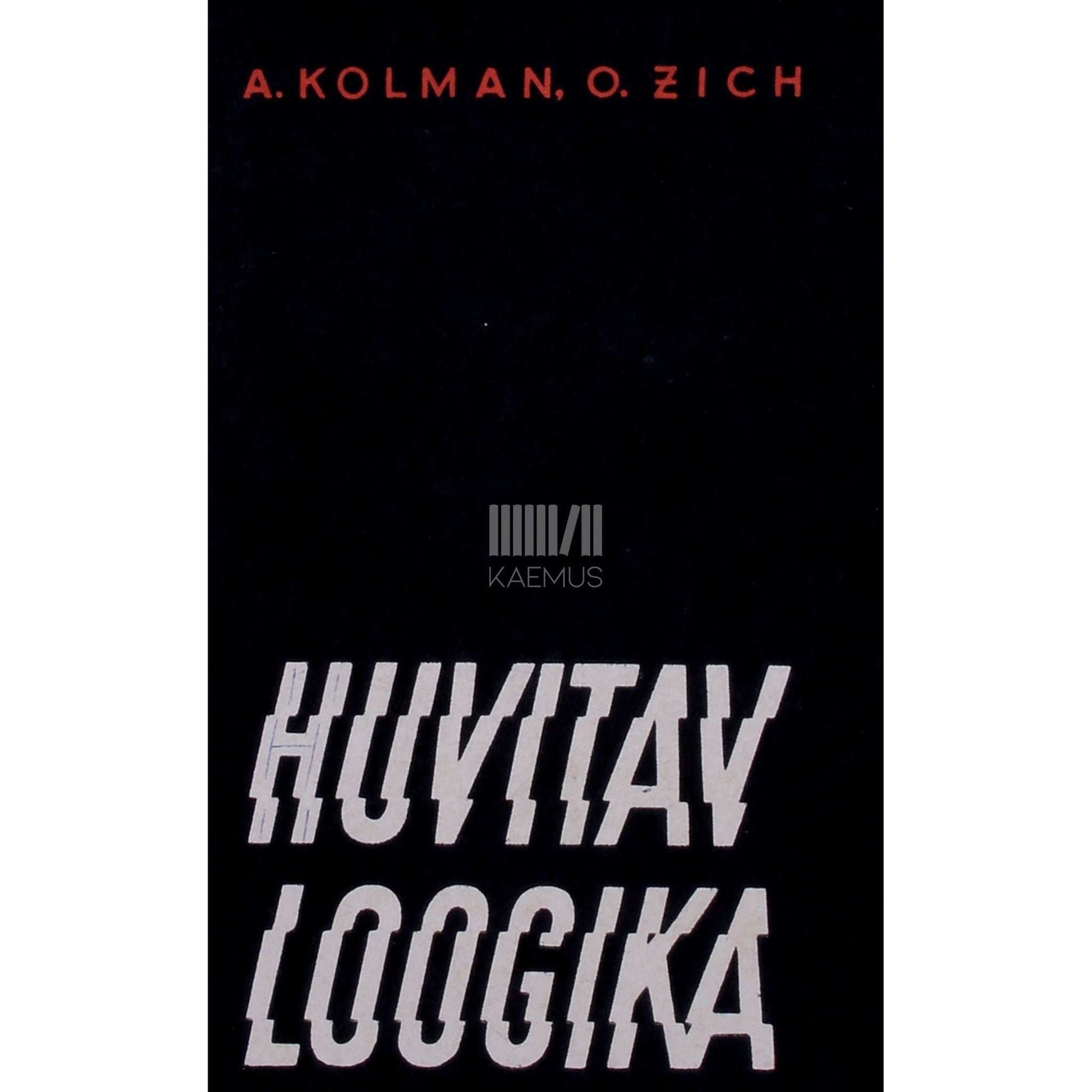 Arnošt Kolman, Otakar Zich - Huvitav loogika