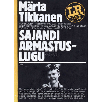 Märta Tikkanen - Sajandi armastuslugu. Poeem