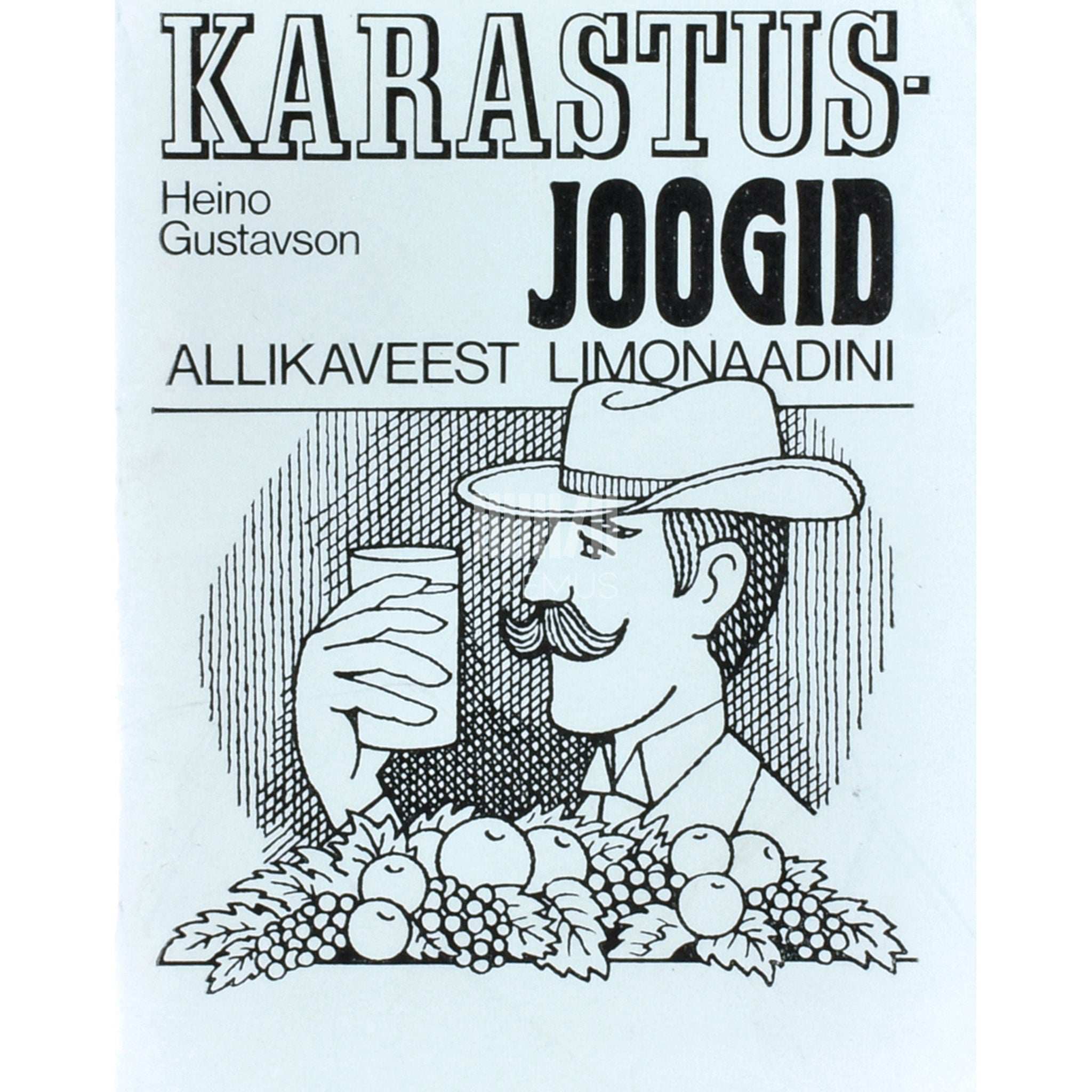 Heino Gustavson Karastusjoogid. Allikaveest limonaadini