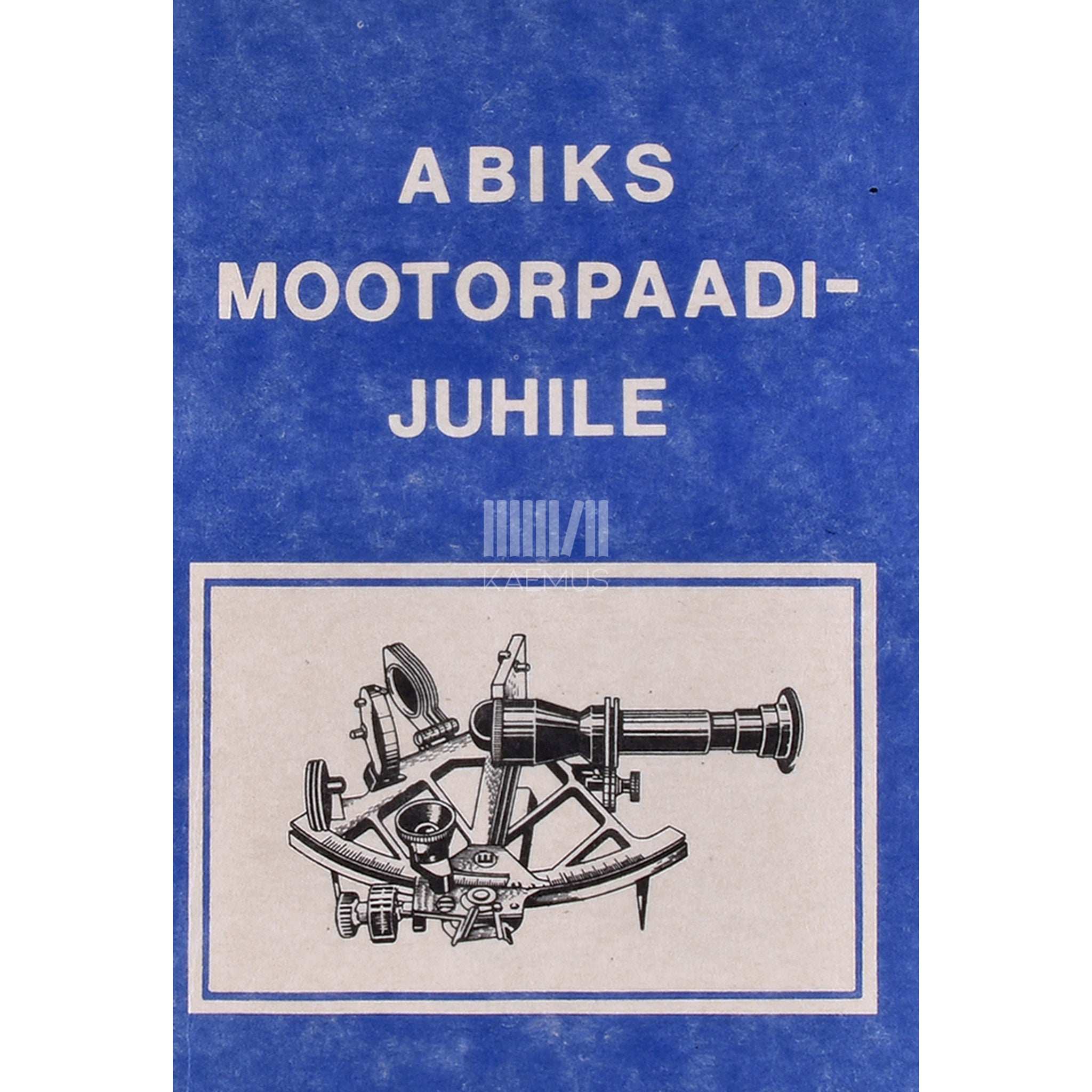 ... Abiks mootorpaadijuhile 1. osa