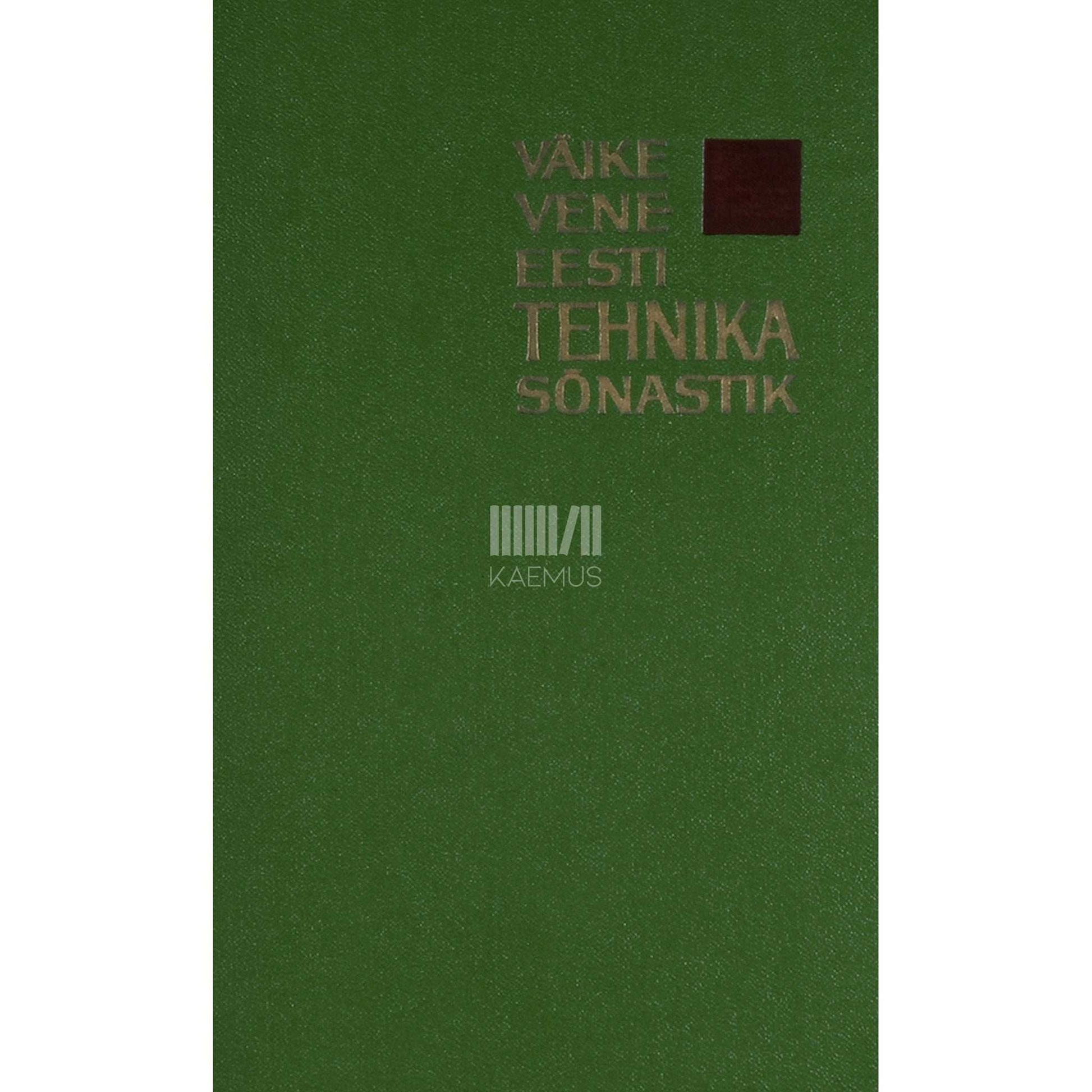 ... - Väike vene-eesti tehnika sõnastik