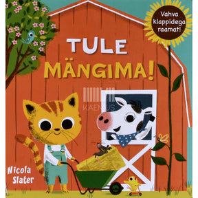 Nicola Slater Tule mängima! Vahva klappidega raamat!