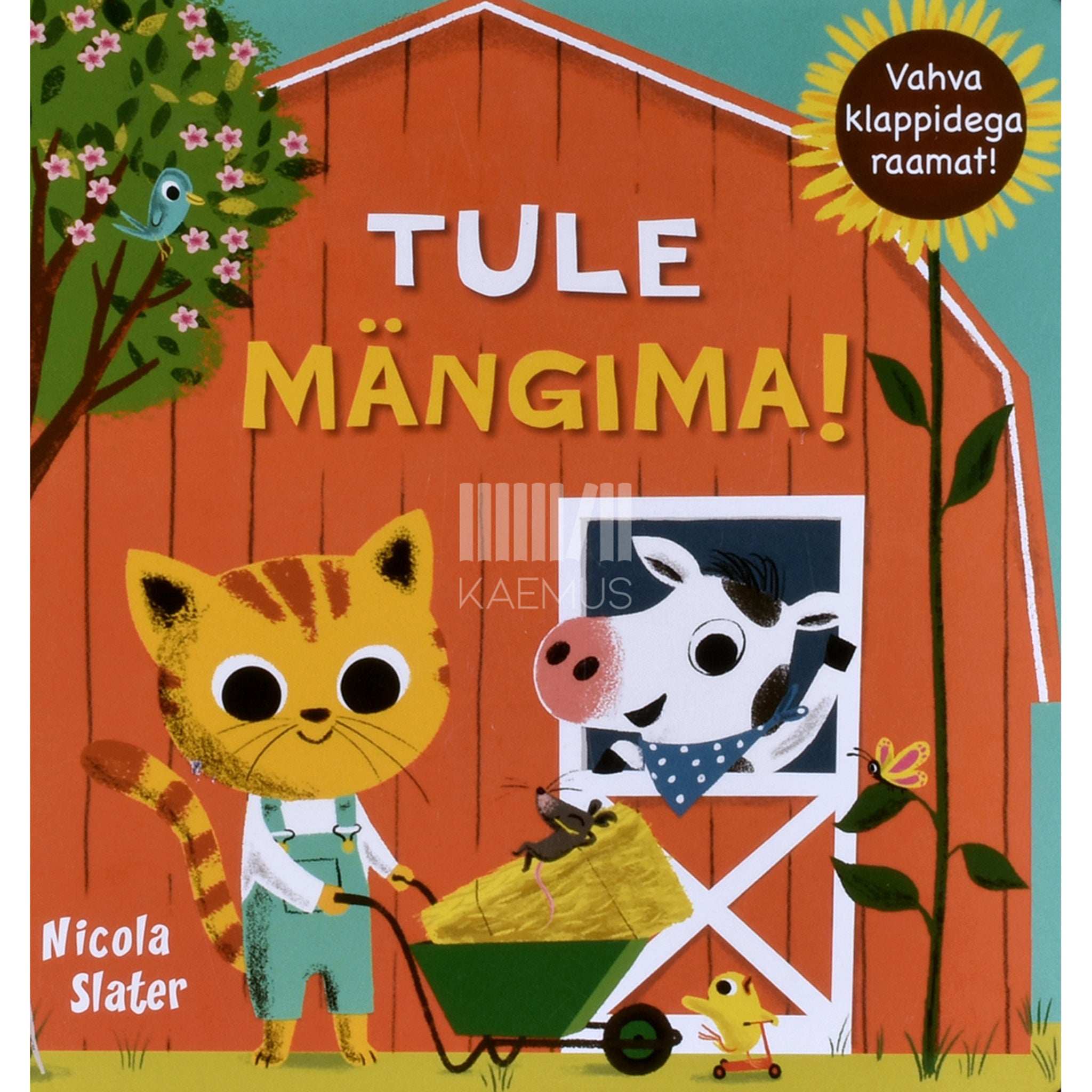 Nicola Slater Tule mängima! Vahva klappidega raamat!